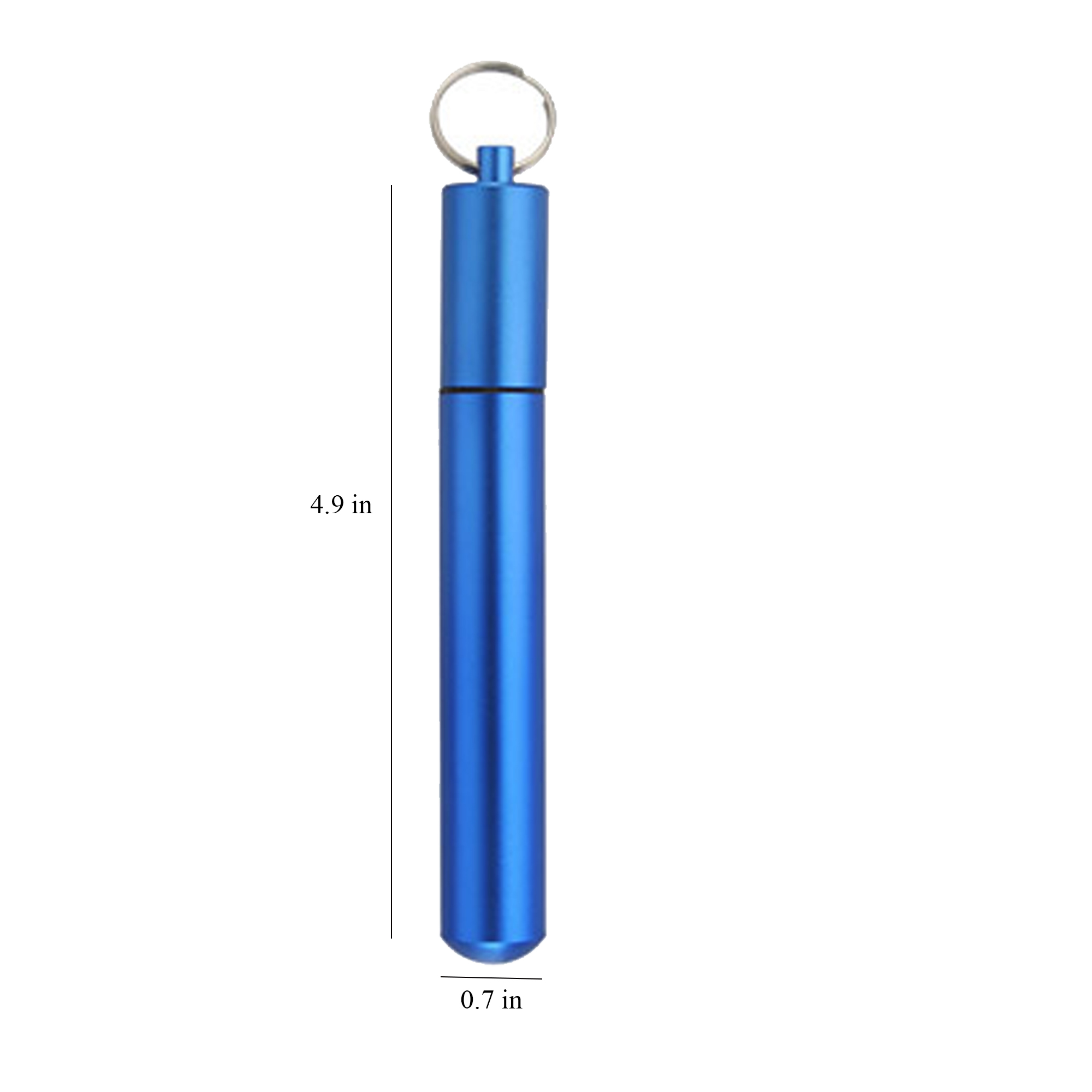Folding Stainless Steel Straw Kit 8