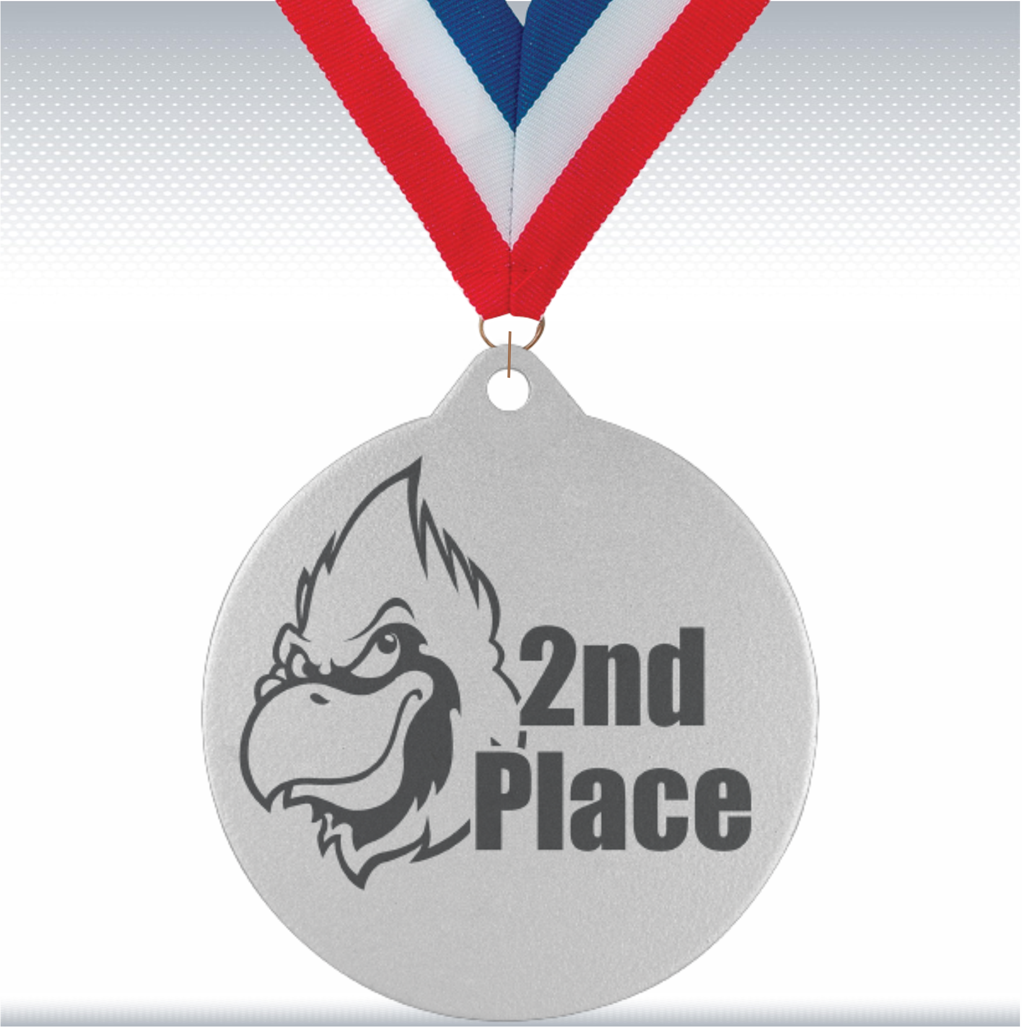 2" Bronze Laserable Medal 9