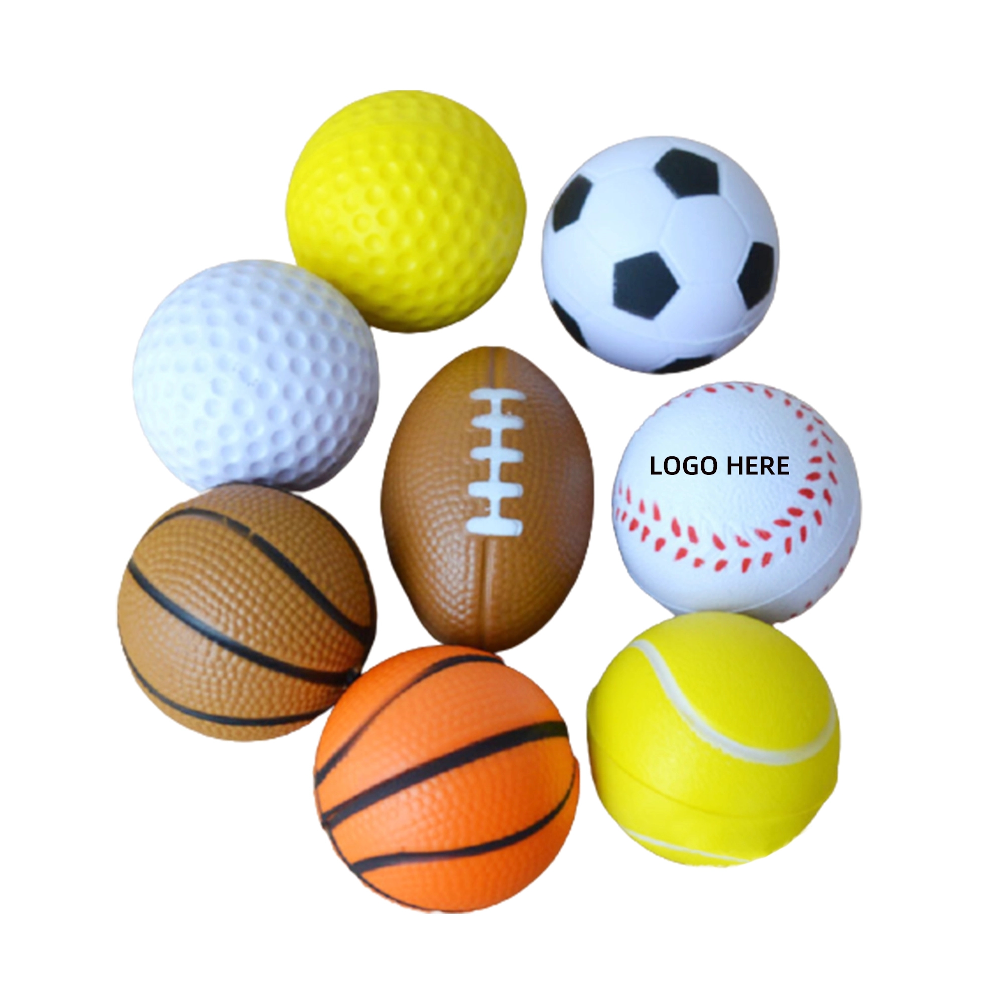 PU Foam Anti Stress Balls Toys 3