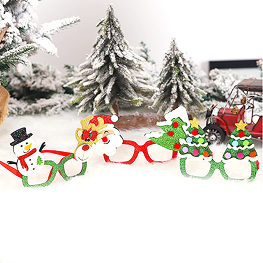 ChristmasDecorative Glasses 7
