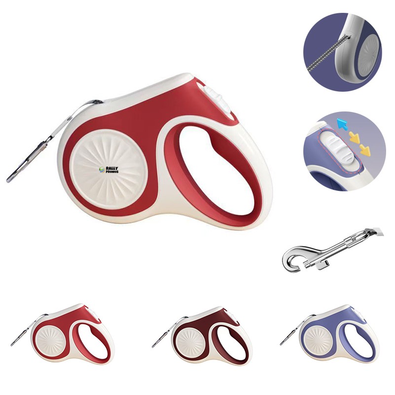 Retractable Reflective Strip Prevent Pet Breaking Away Leash 3