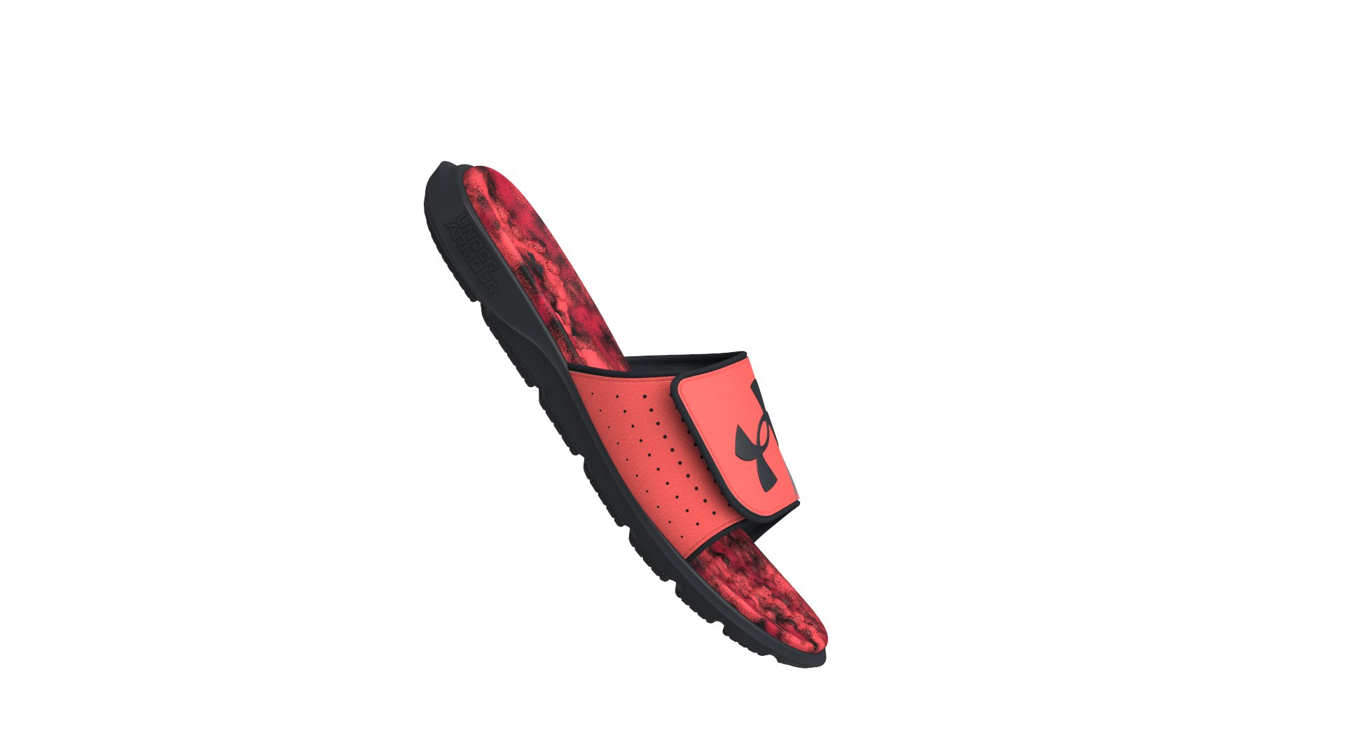 UA Ignite Pro Graphic Footbed Boys' Slides 5