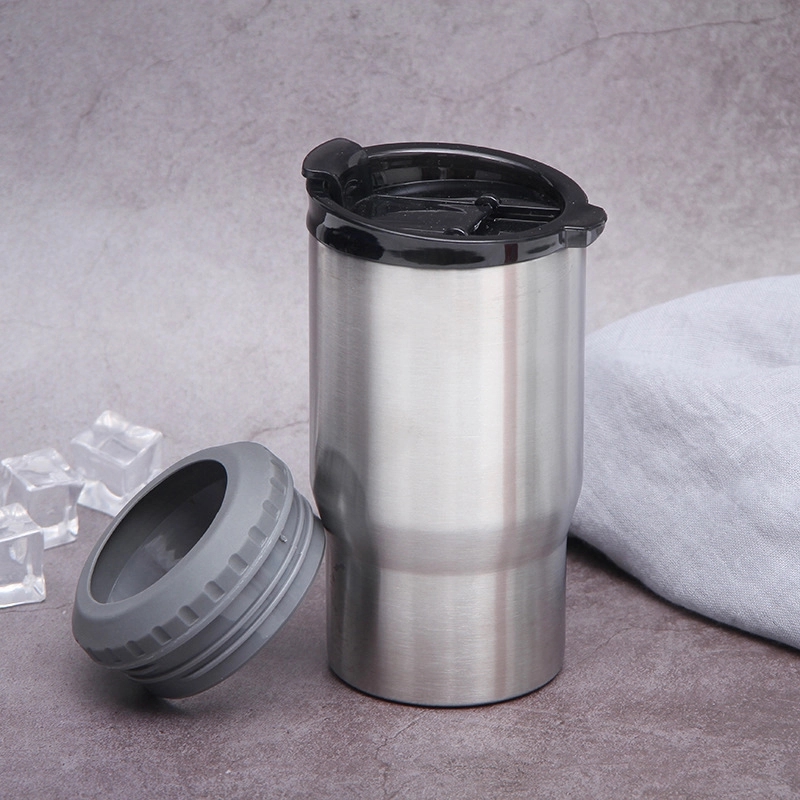 Stainless Steel Can/Bottle Insulator, 14oz Two-Way Lids 4