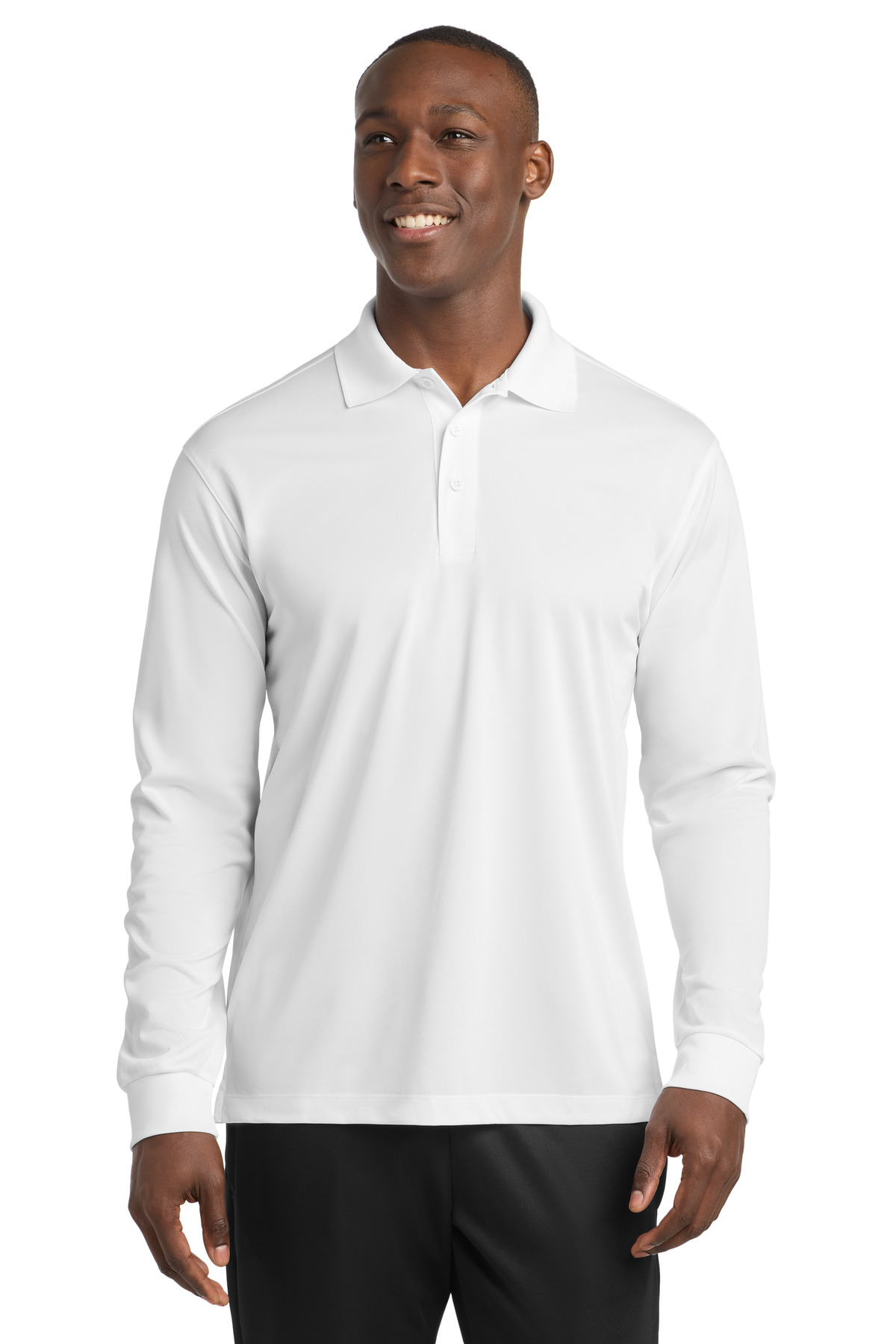 Sport-Tek Long Sleeve Micropique Sport-Wick Polo. ST657 34