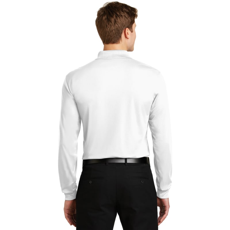 Sport-Tek Long Sleeve Micropique Sport-Wick Polo. 6
