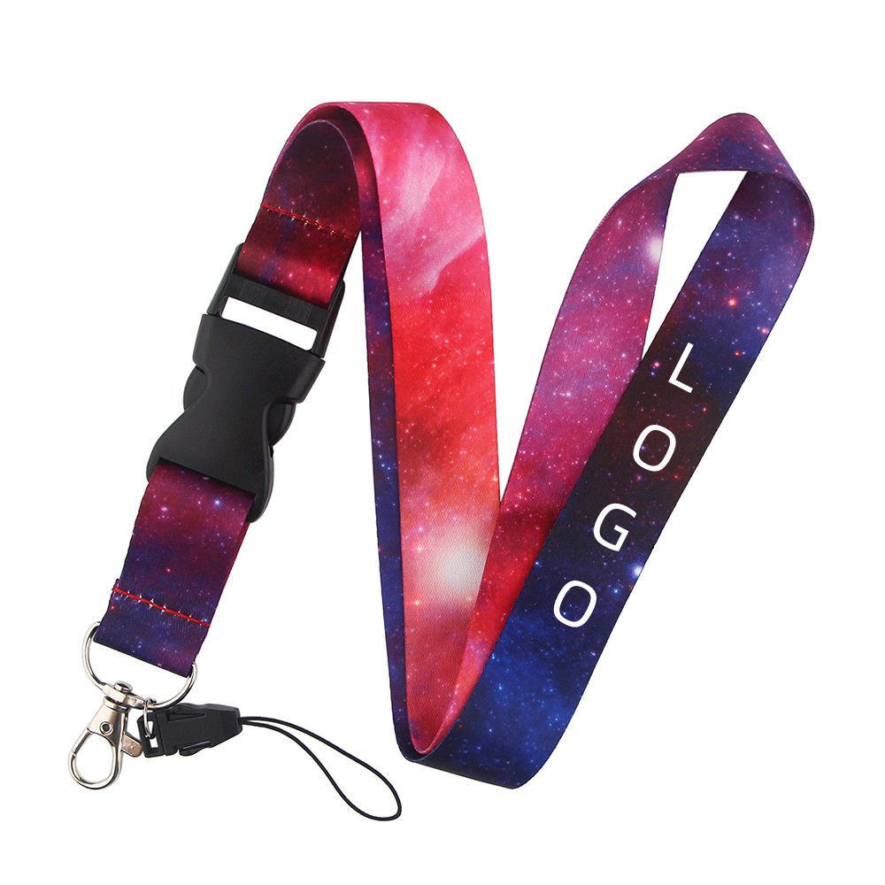 Colorful Starry Sky Phone Lanyard 2
