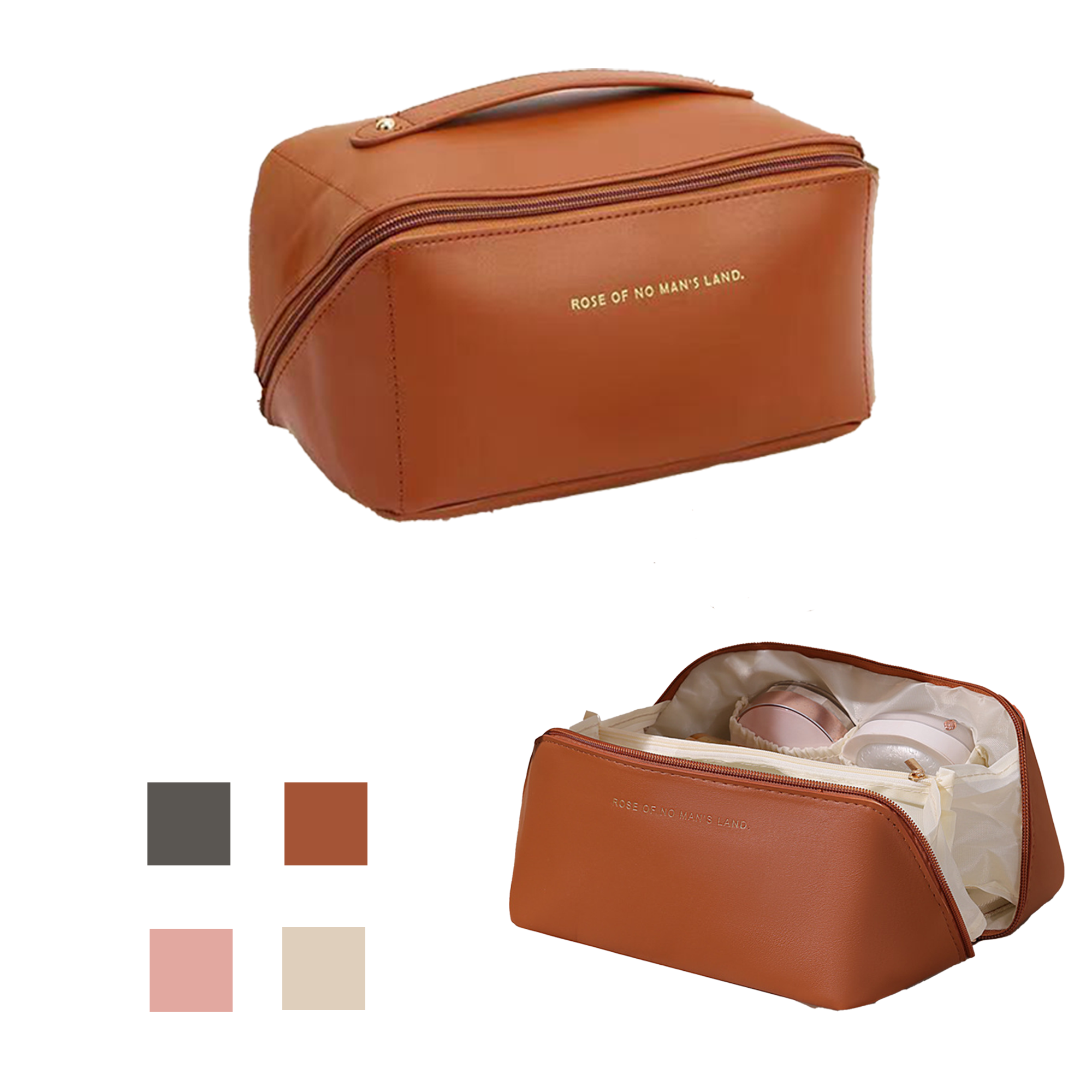 Mega Capacity Travel Makeup Organizer Bag MOQ20 3