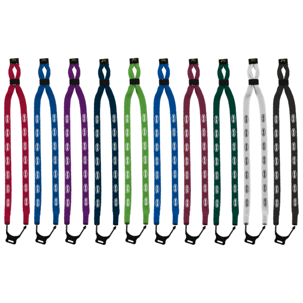 1/2" Double-Thick Cotton Trade Show Lanyard with Plastic Option Y Converter 16