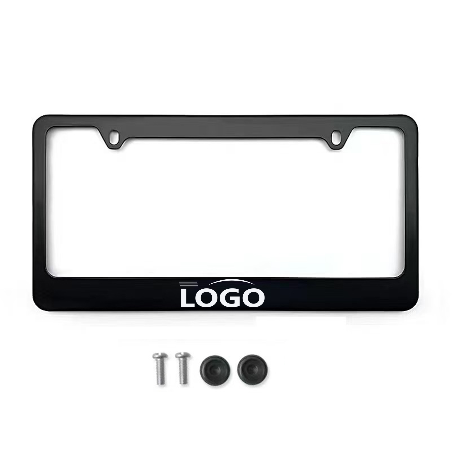 Matte Black License Plate Frames 3