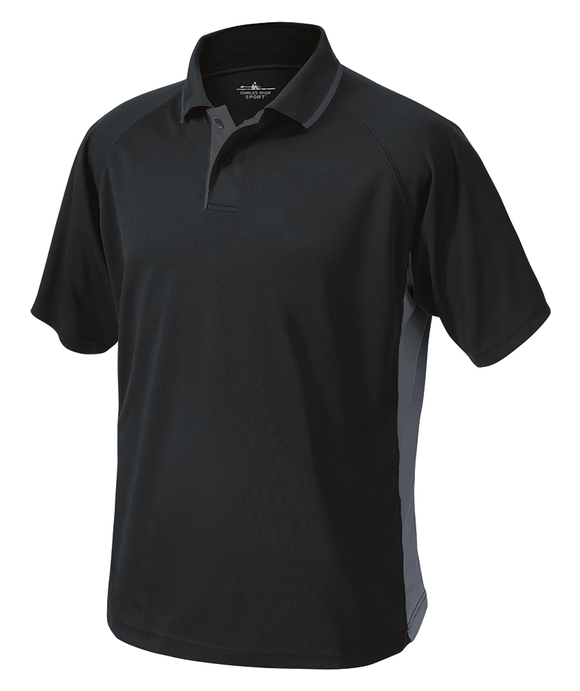 Men's Color Blocked Wicking Polo
