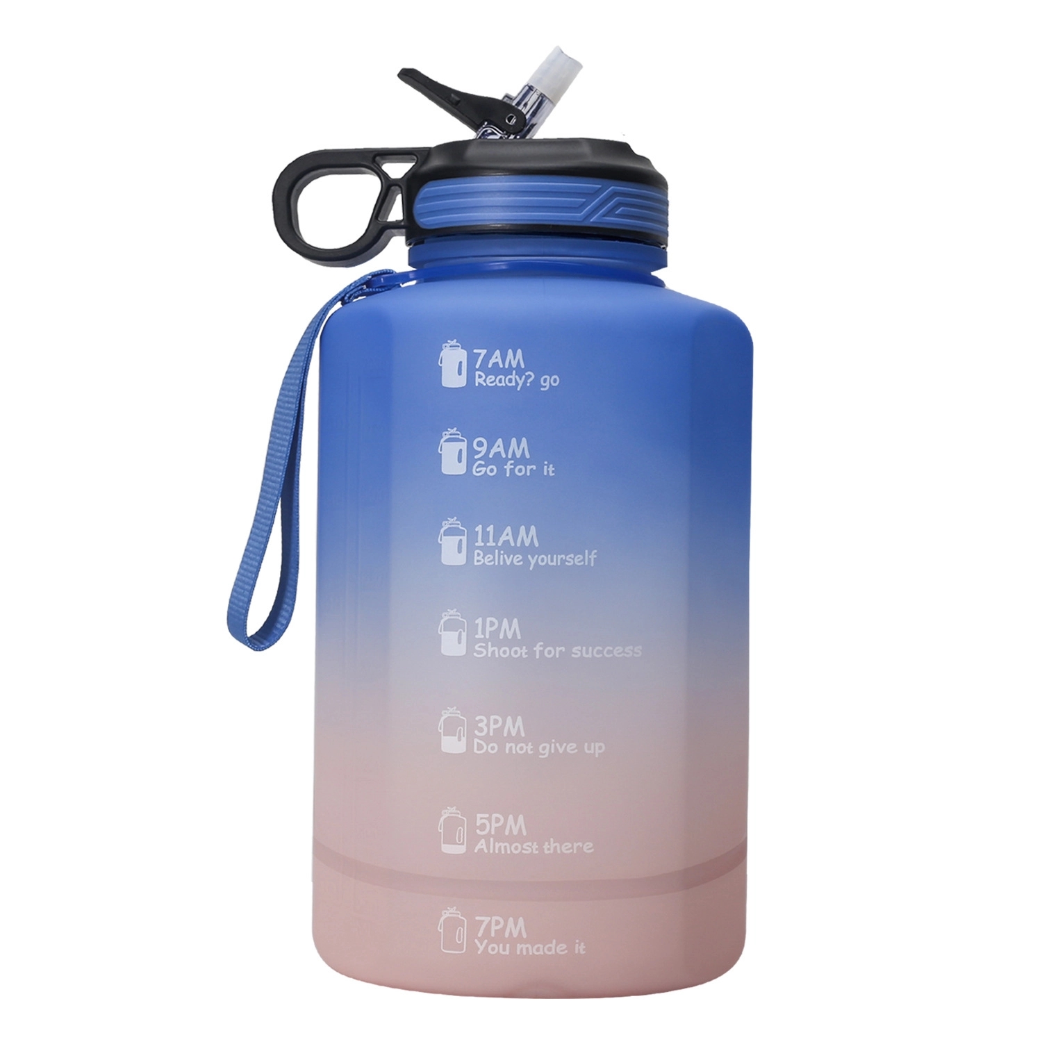 Custom 75 oz Water Bottle With Time Marker 4
