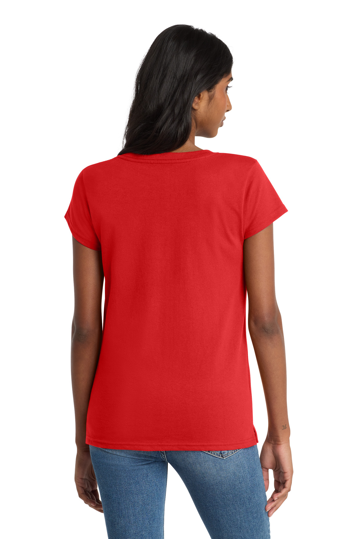 District Women's Re-Tee V-Neck DT8001 5