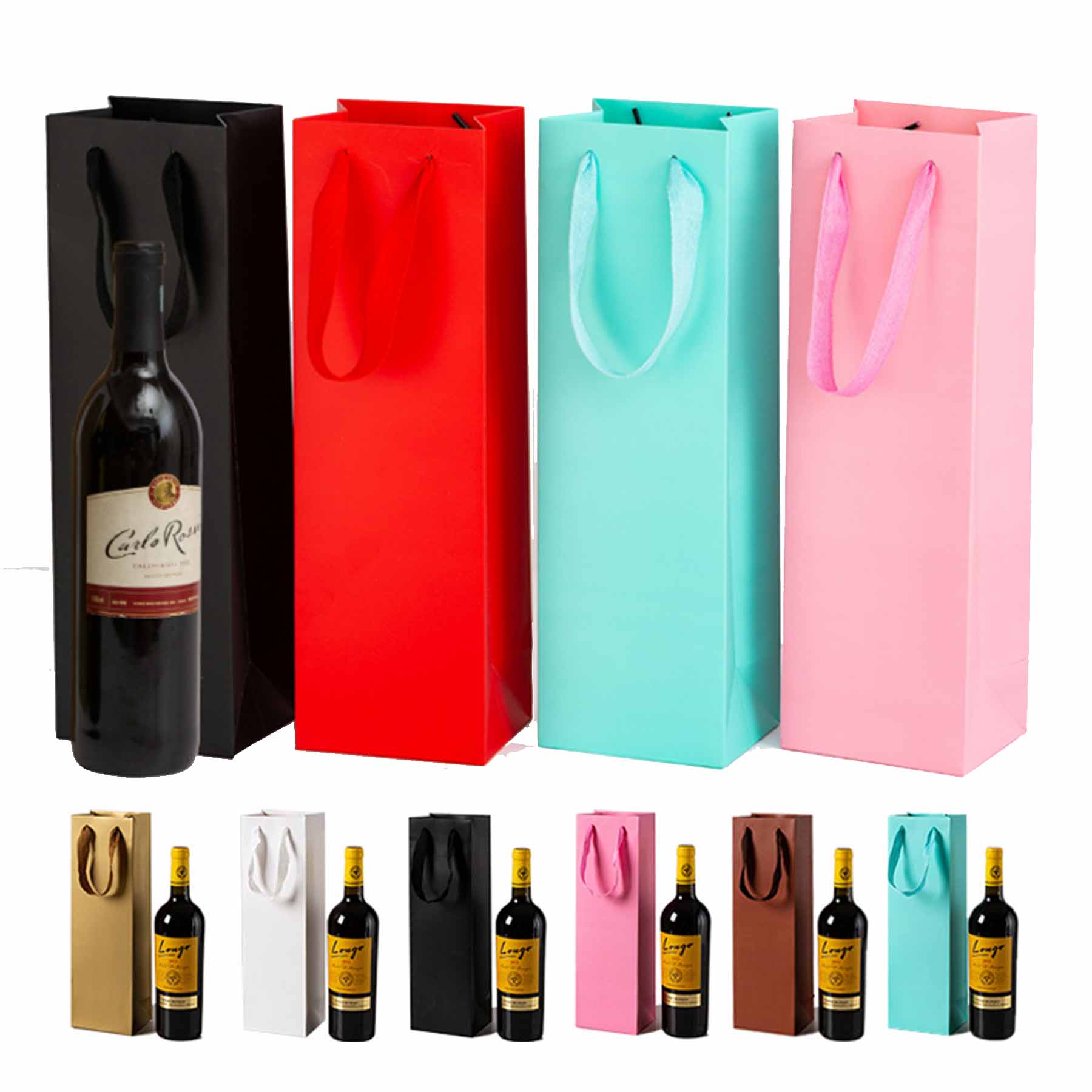 Single Wine Bottle Bag 1