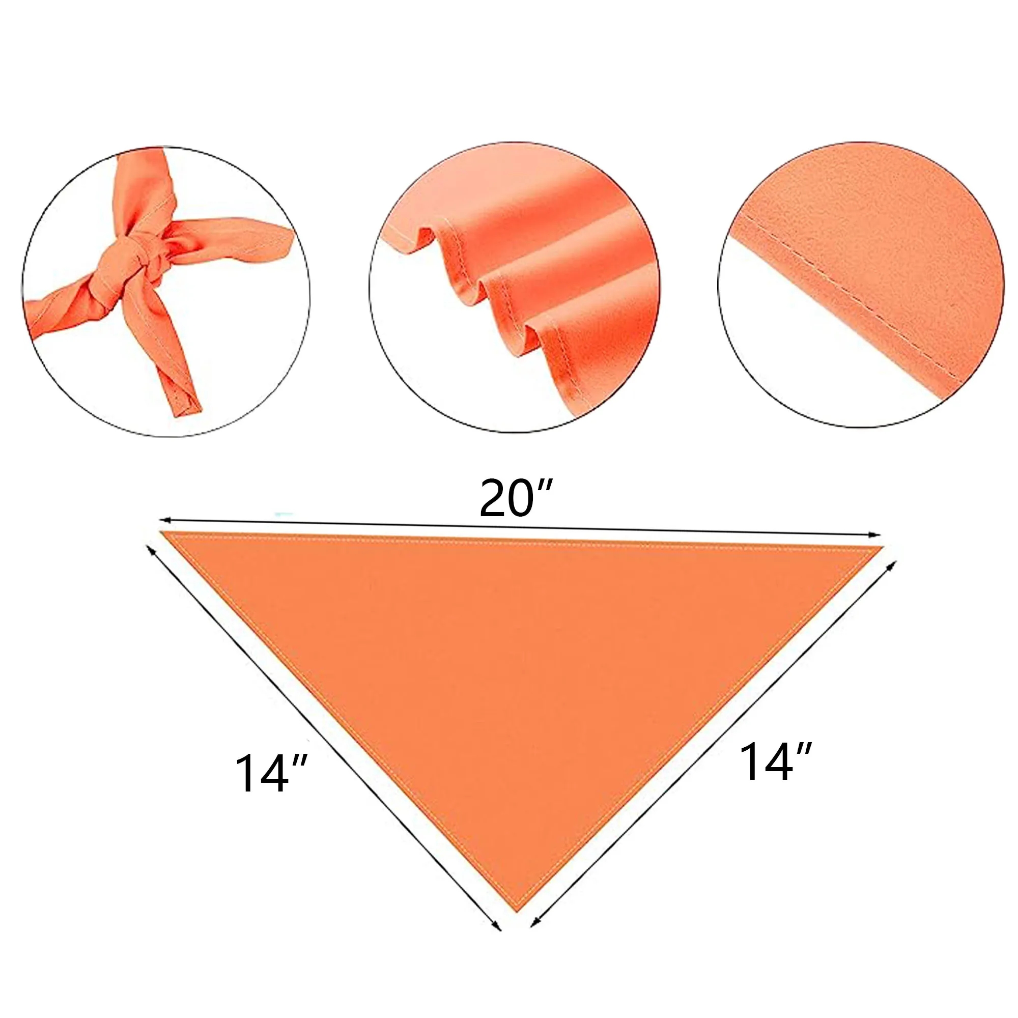 Small Pet Triangle Bandana 3