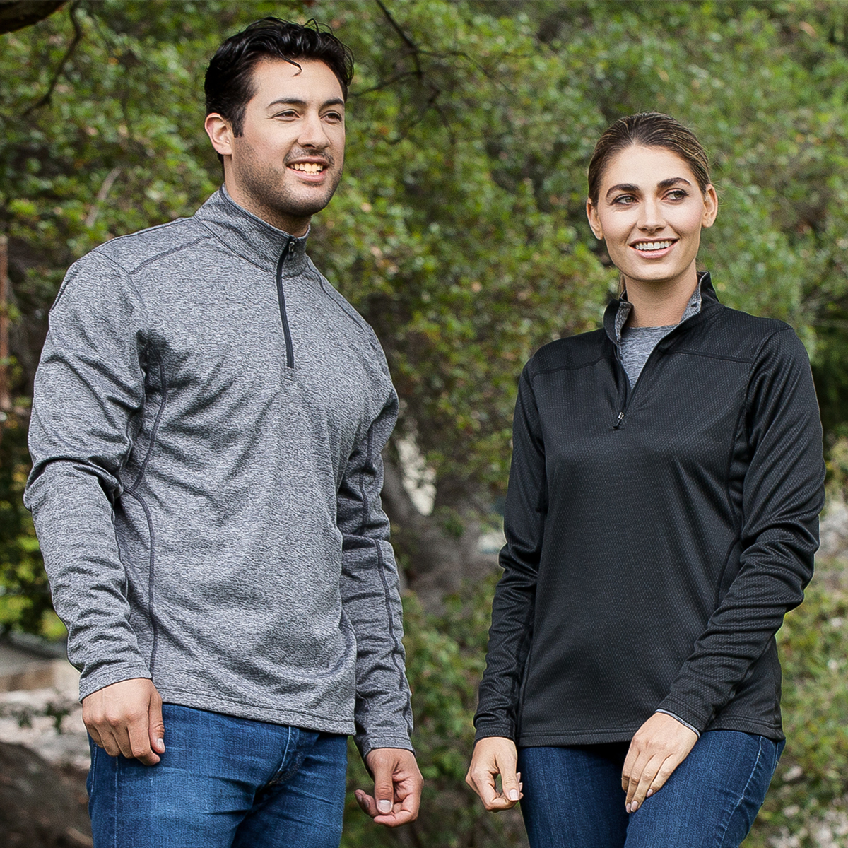 Men's Cerrado Quarter Zip Wicking Shirt 12