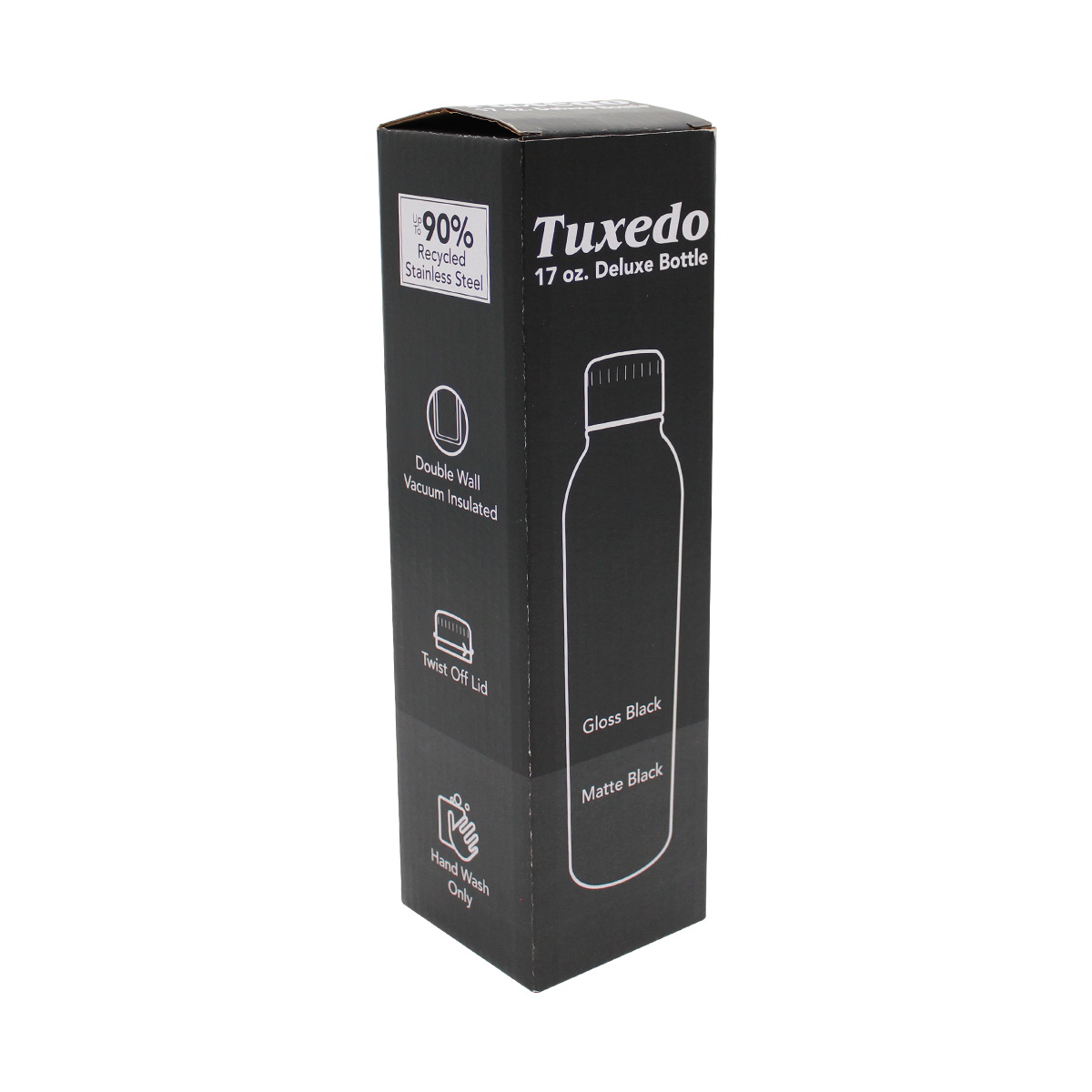 Tuxedo 17 oz. Recycled Deluxe Bottle 2