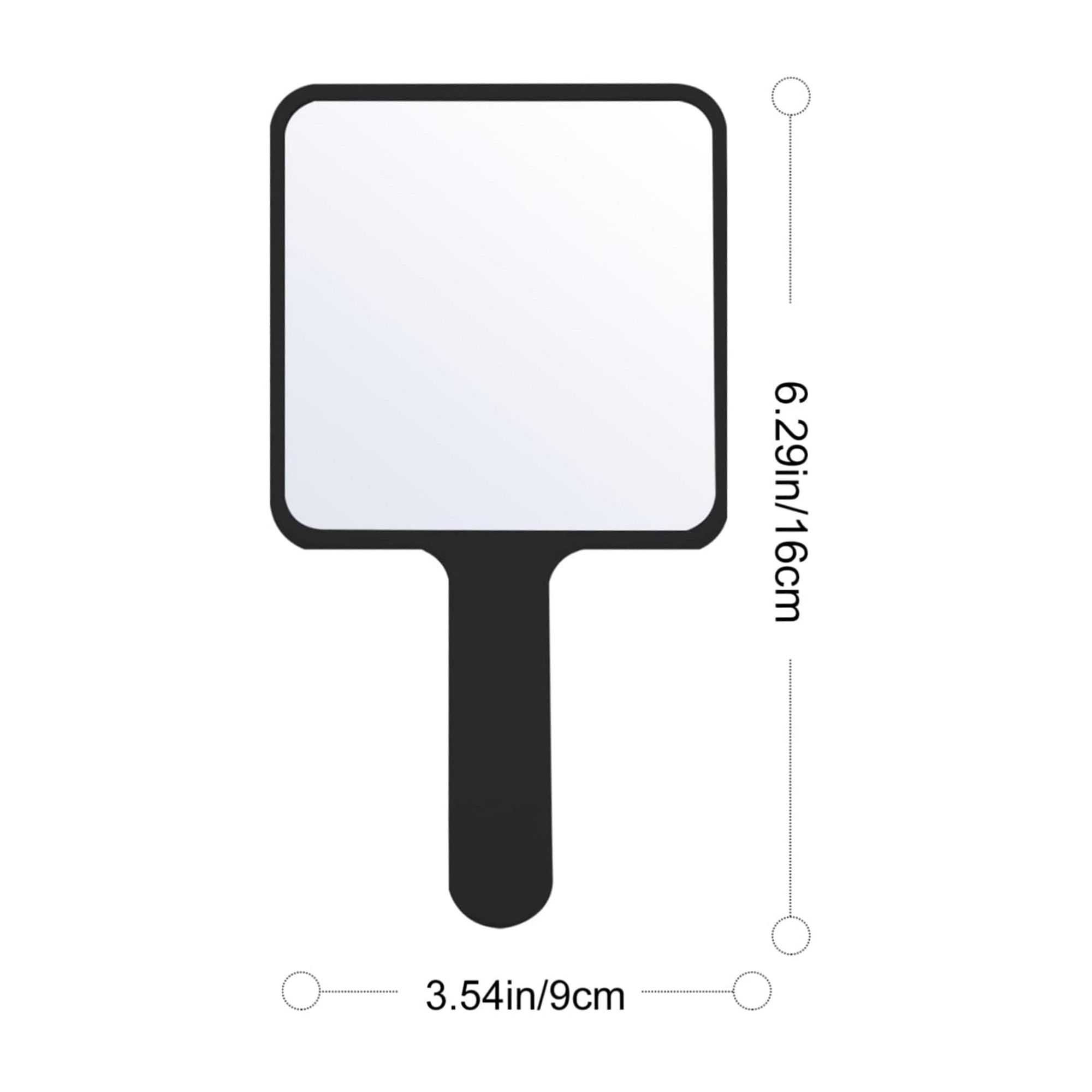 Handheld Square Makeup Mirror 5
