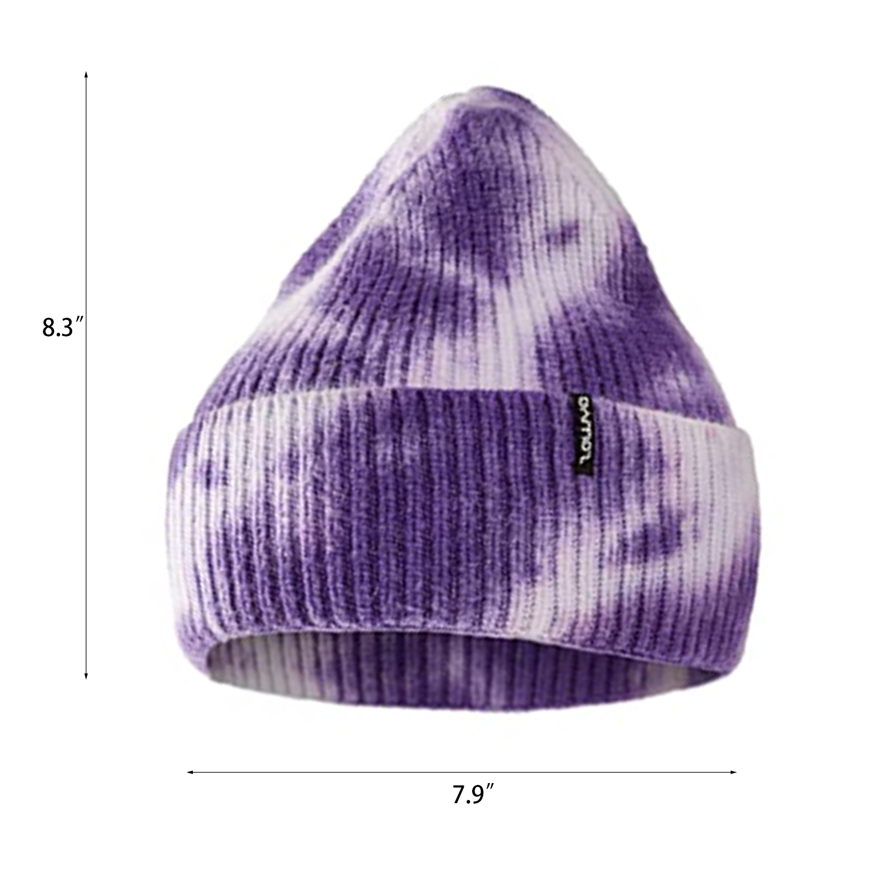 Tie Dye Knit Cap 3