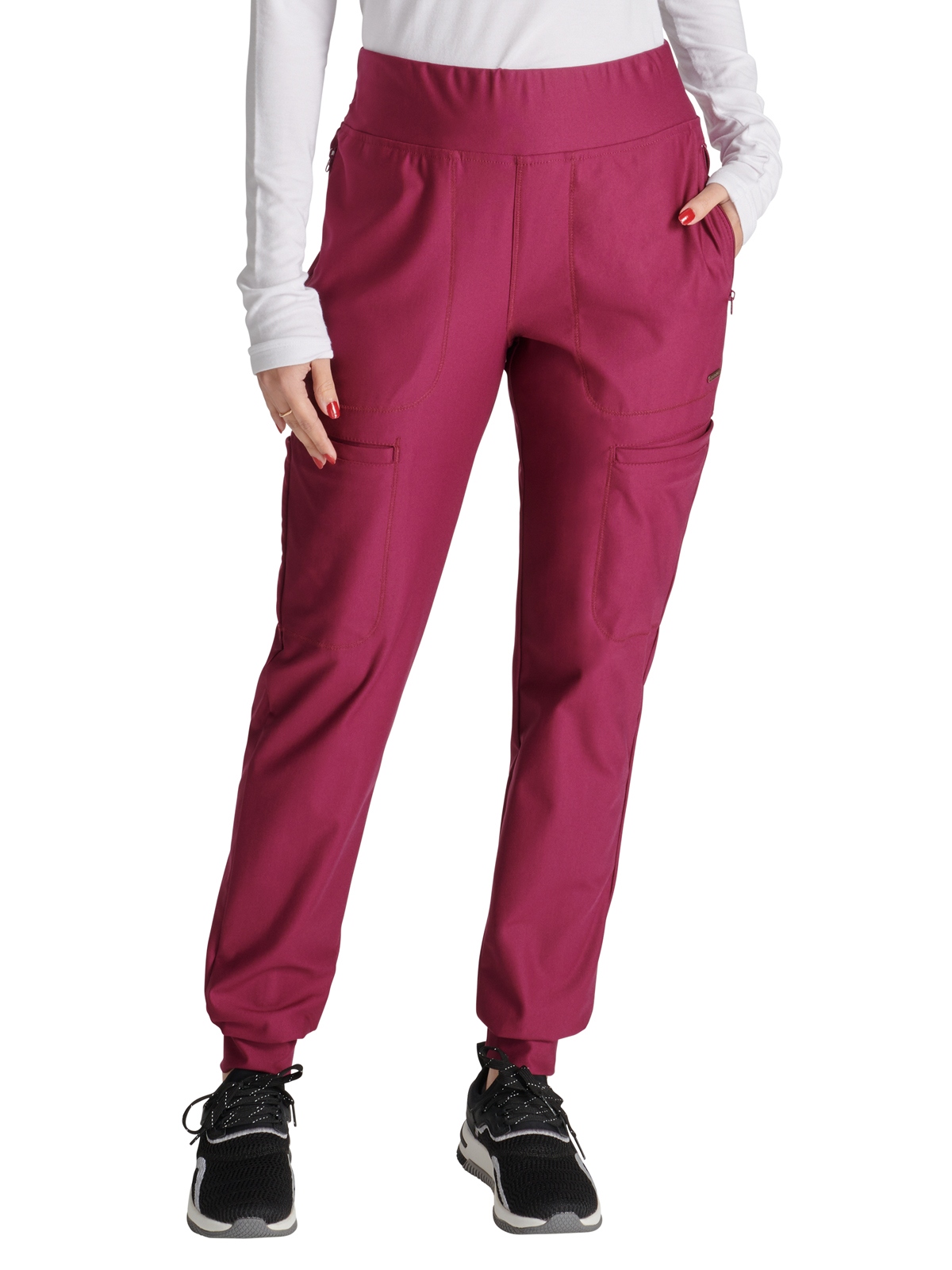 Cherokee - Form - Women's 6-Pocket Tapered Leg Drawstring Pant 6