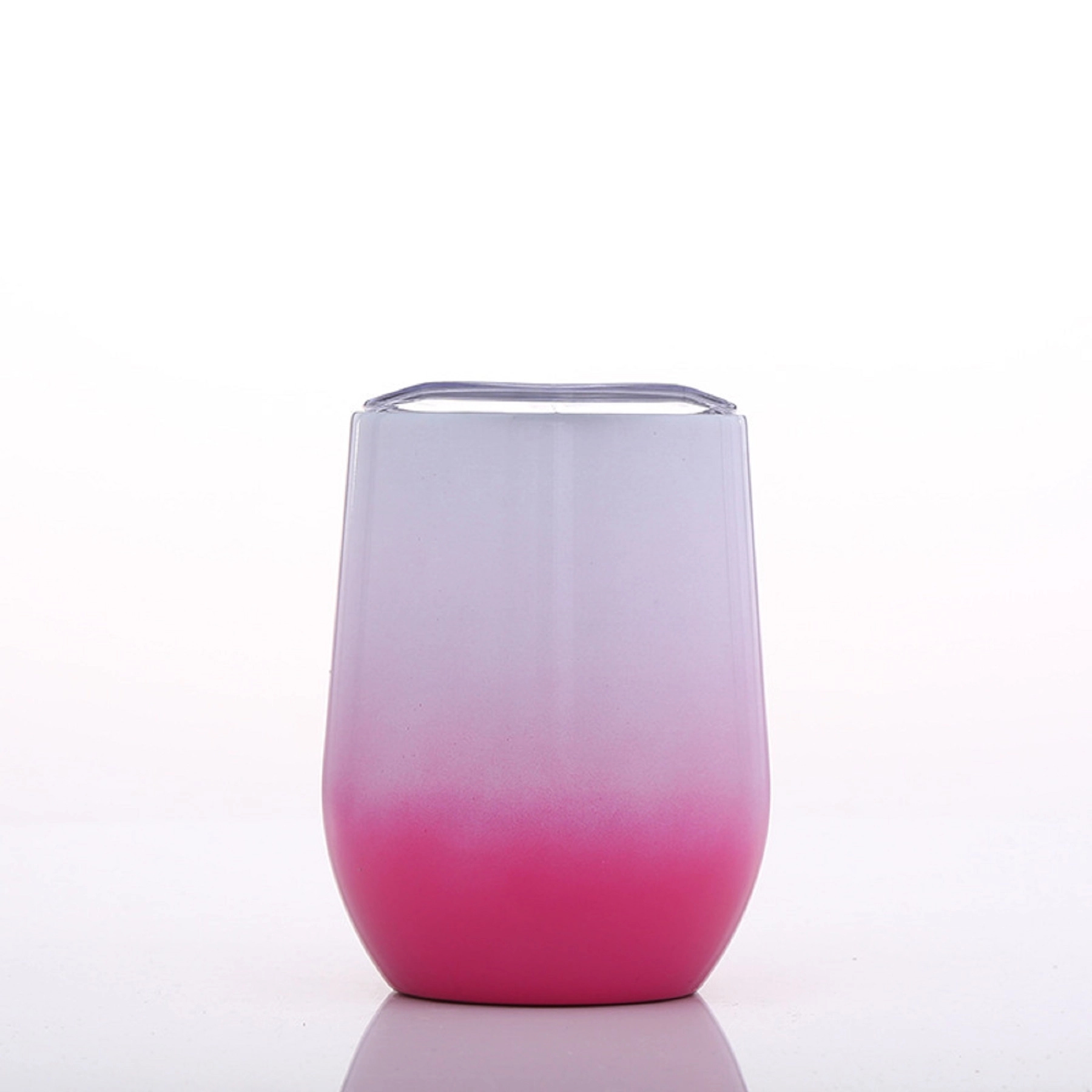 12 Oz. Stainless Steel Gradient Color Wine Tumbler 6