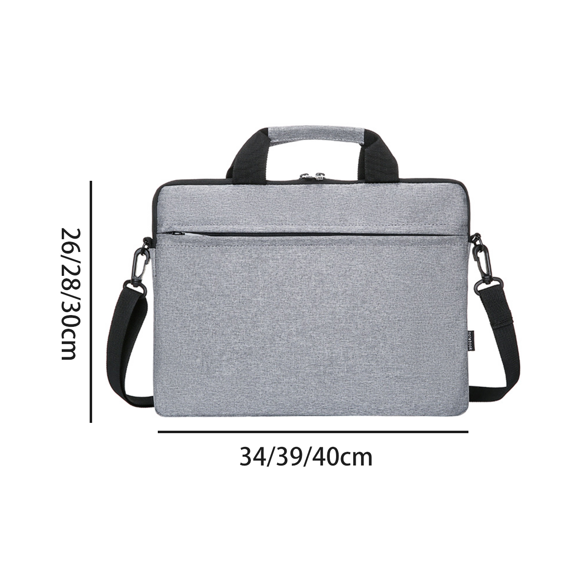 15 Inch Laptop Briefcase with Shoulder Strap 5