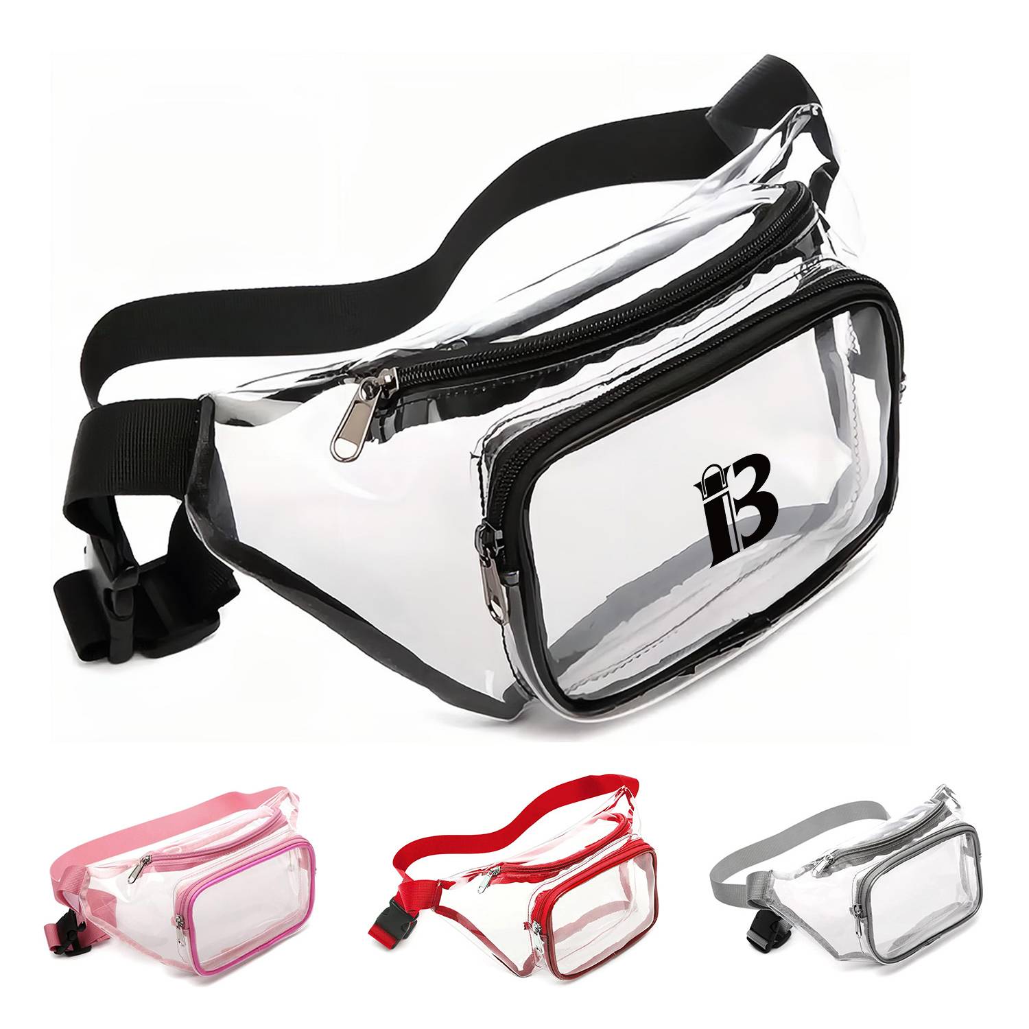 Fashion PVC Clear Fanny Pack Belt Bag 2