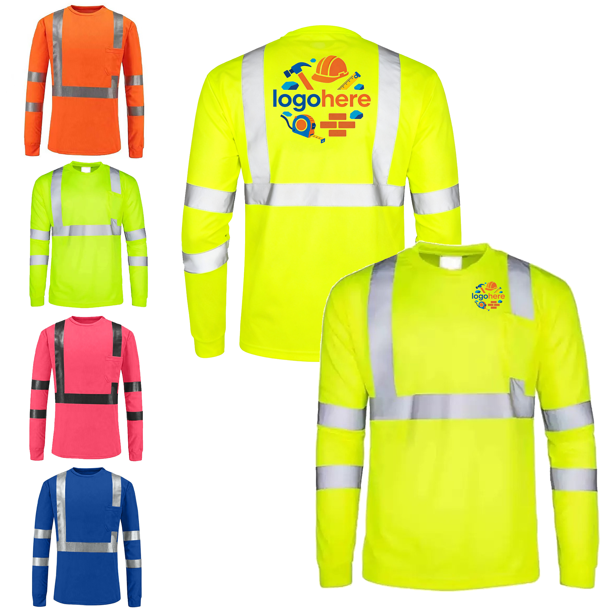Premium Custom Hi Vis Safety Vest Shirt 2