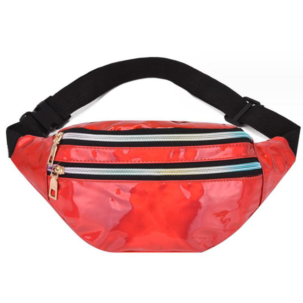 PU Two-Pocket Crossbody / Fanny Bag 2