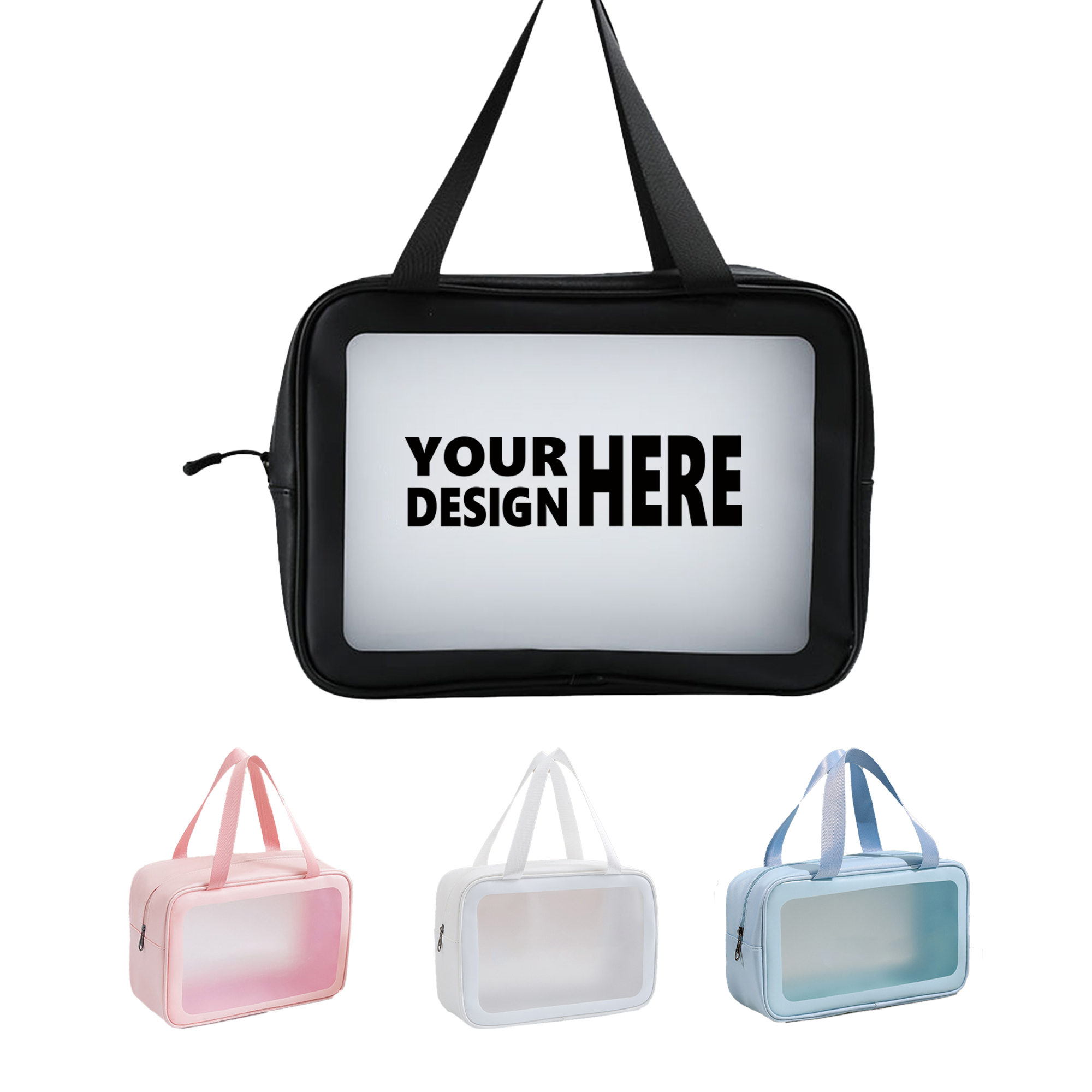 Transparent PVC Makeup and Toiletry Bag 5
