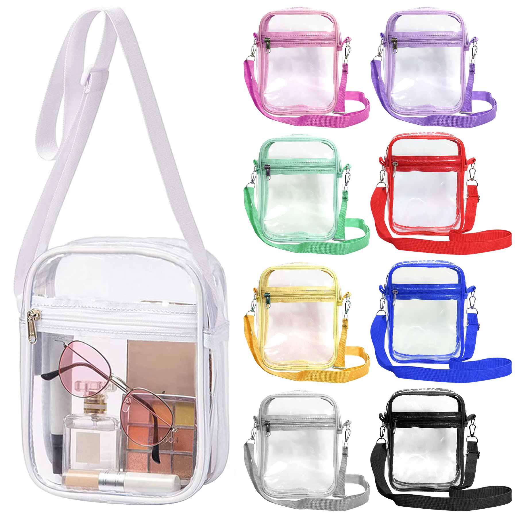 Clear PVC Shoulder Bag 2