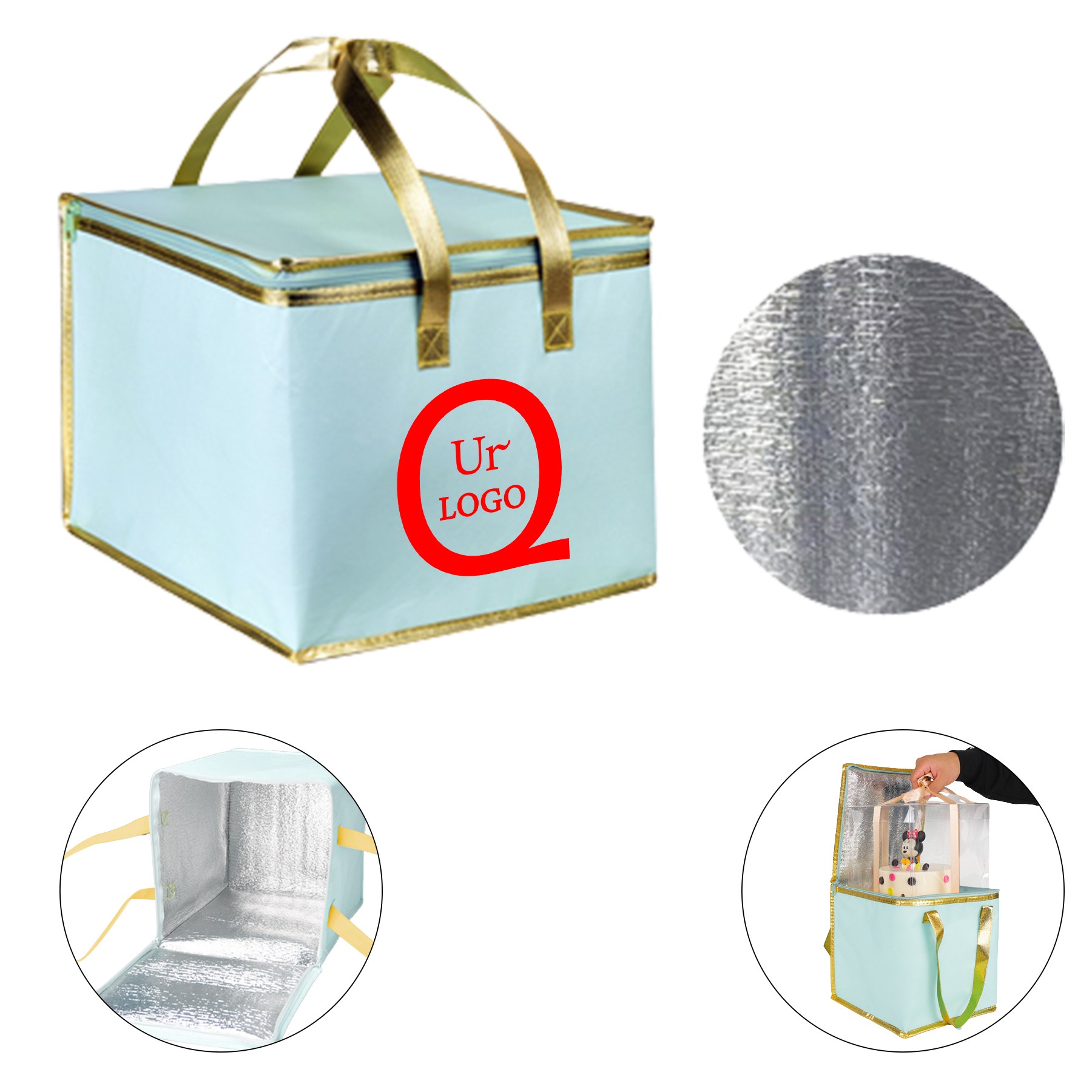 Non-Woven Insulated Cooler Tote Bag