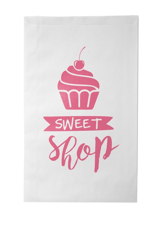 One Color 1-Sided Paper Merchant Bag (8.5" x 13") 2