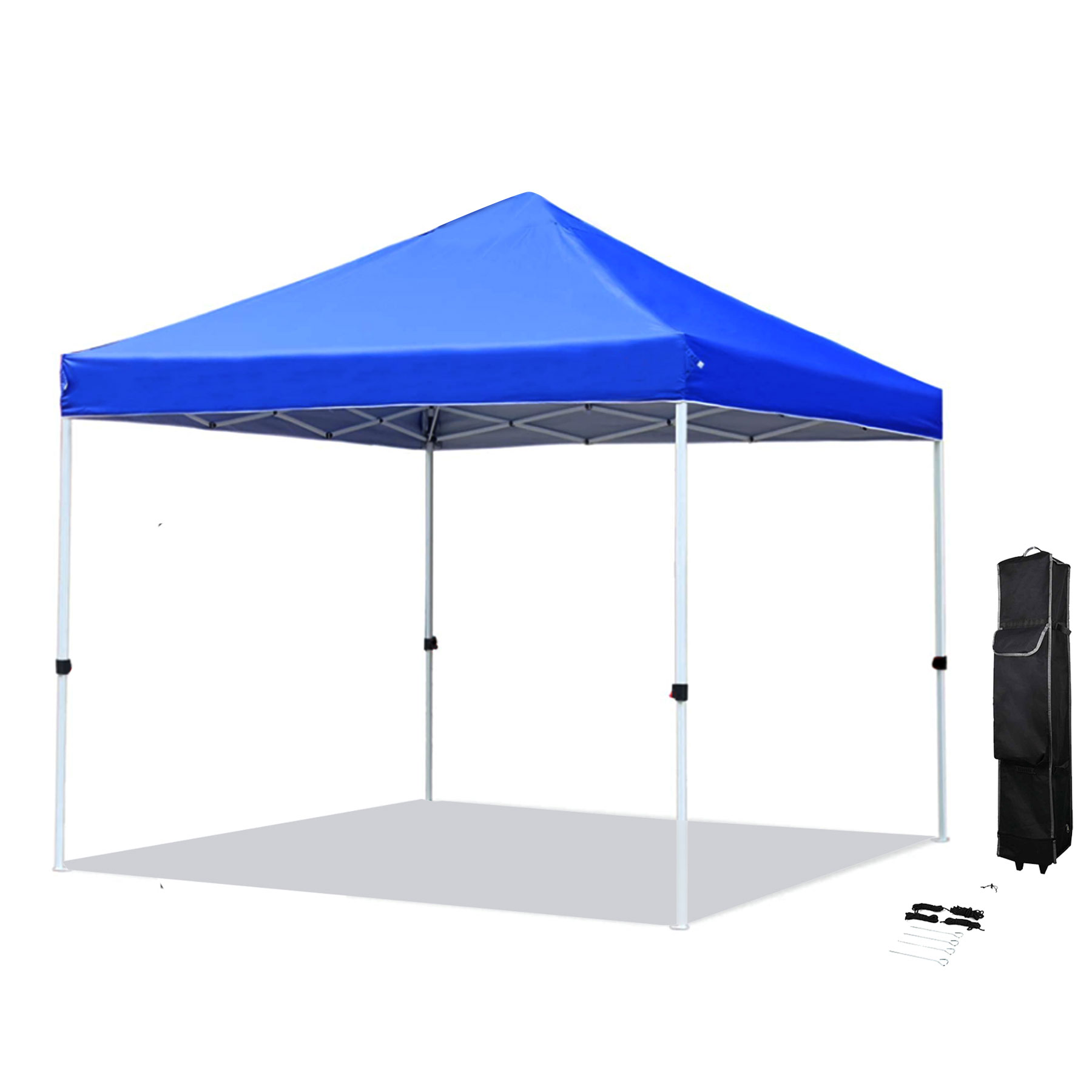 10' X 10' Commercial Grade Pop Up Canopy Tent Kit (Ocean) 7