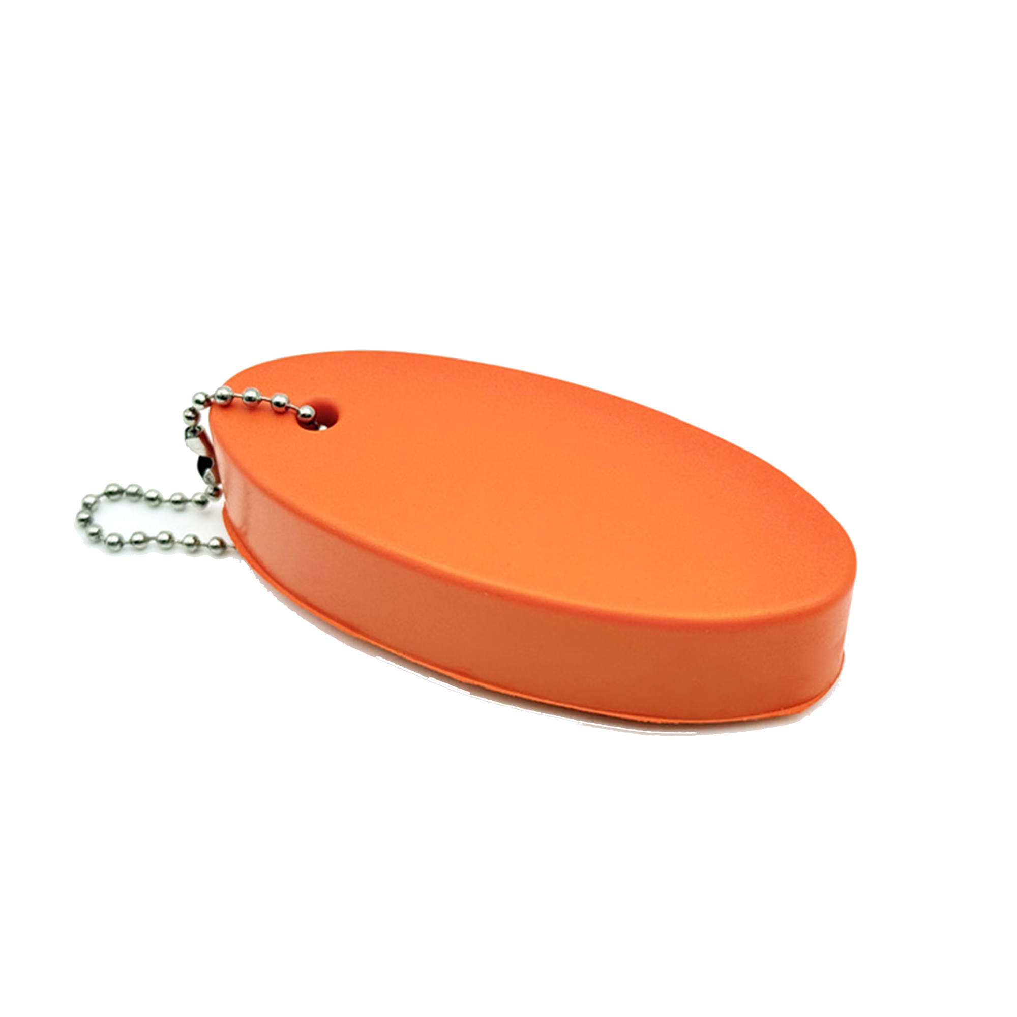 Oval PU Foam Floating Keychain 5