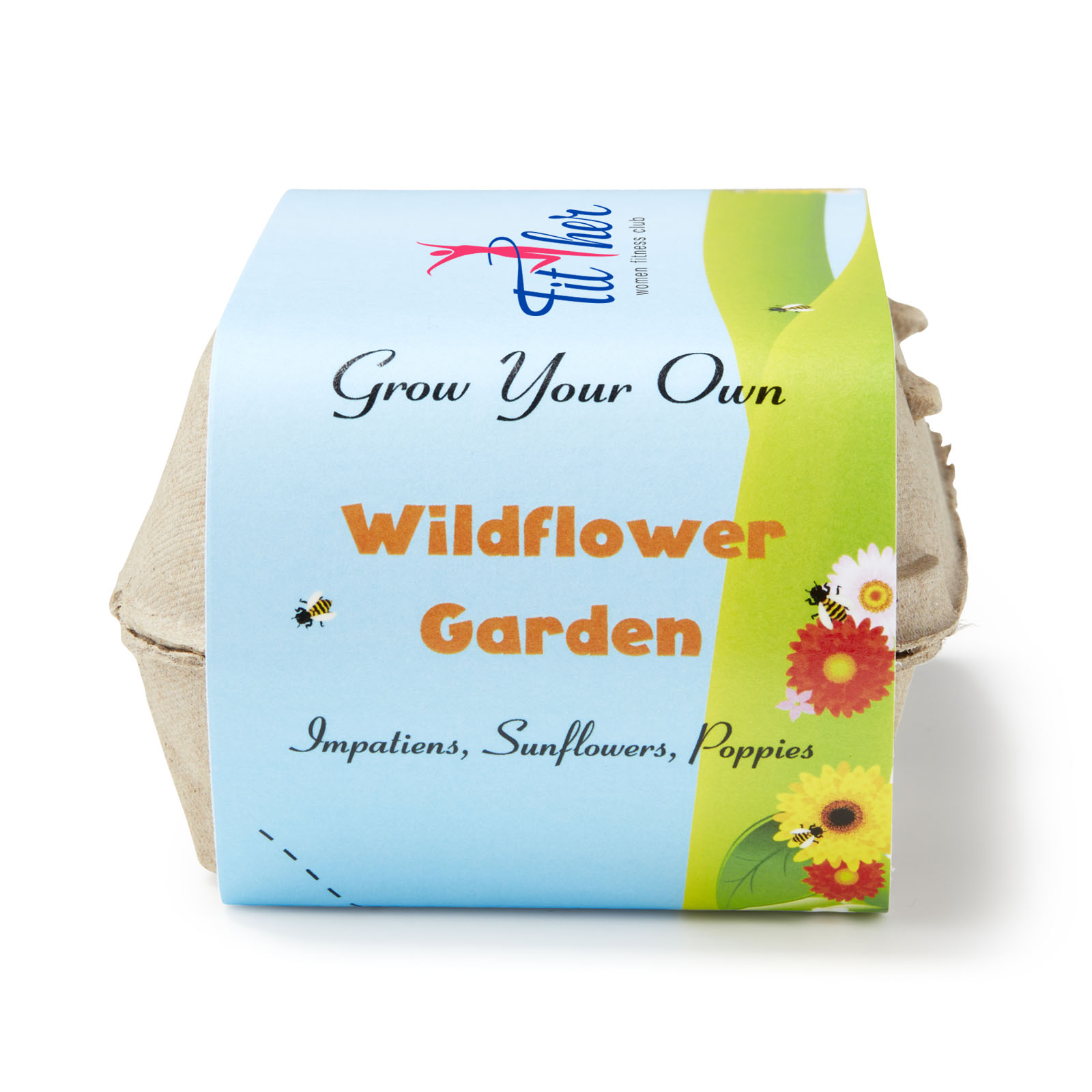 Grow Your Own Wildflower Garden Kit w/Seeds 2