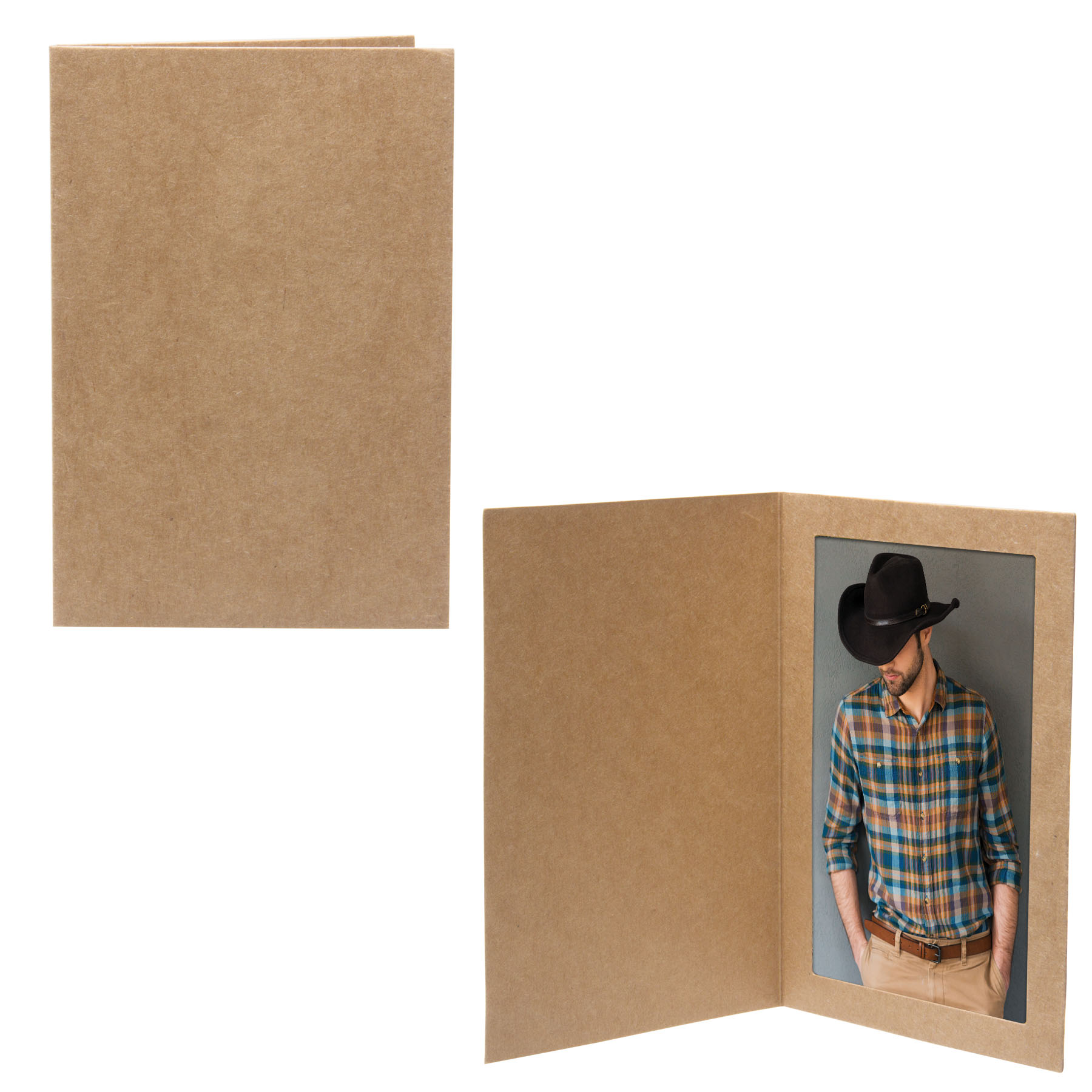 4 x 6 Kraft Photo Mount 2