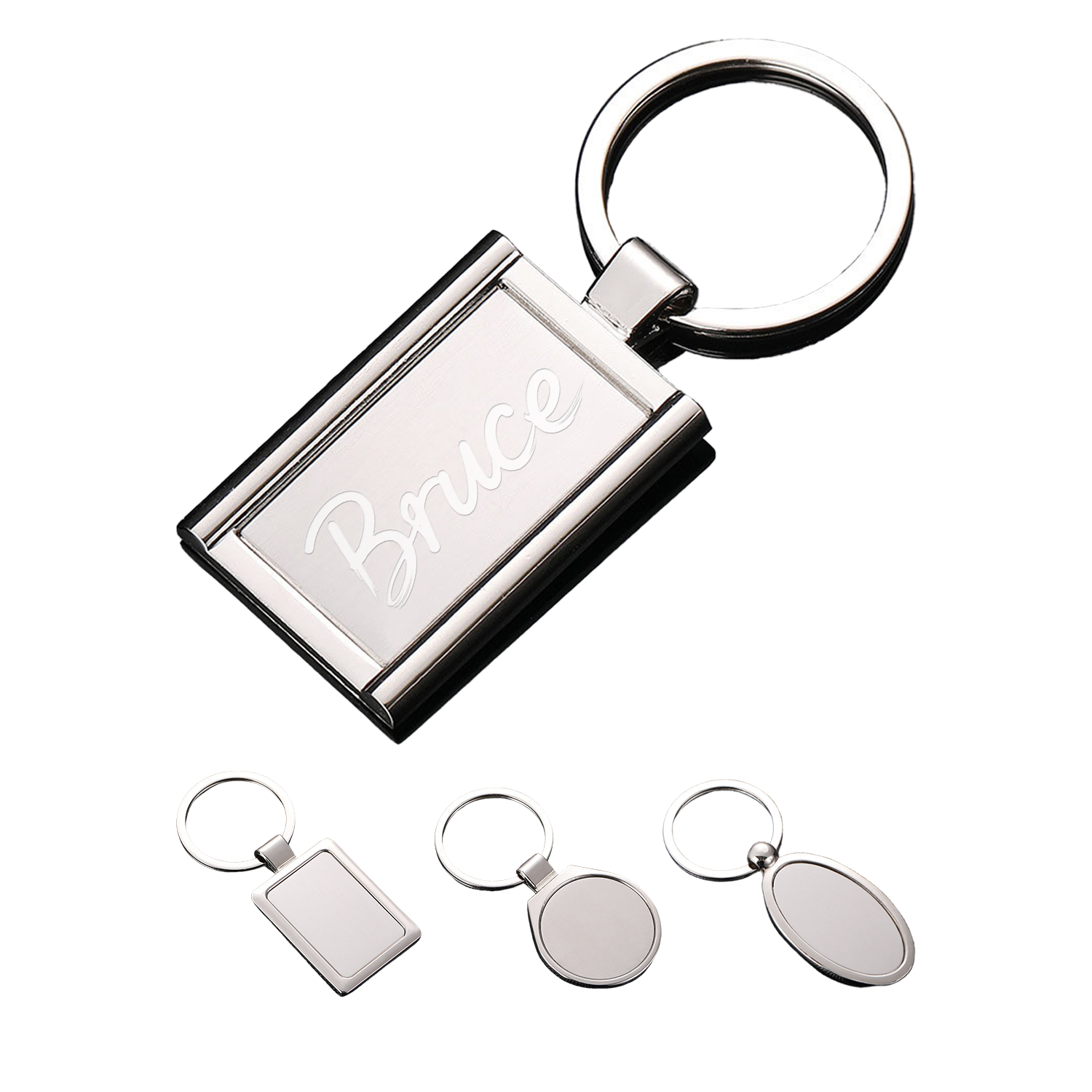 Zinc Alloy Car Keychain 3