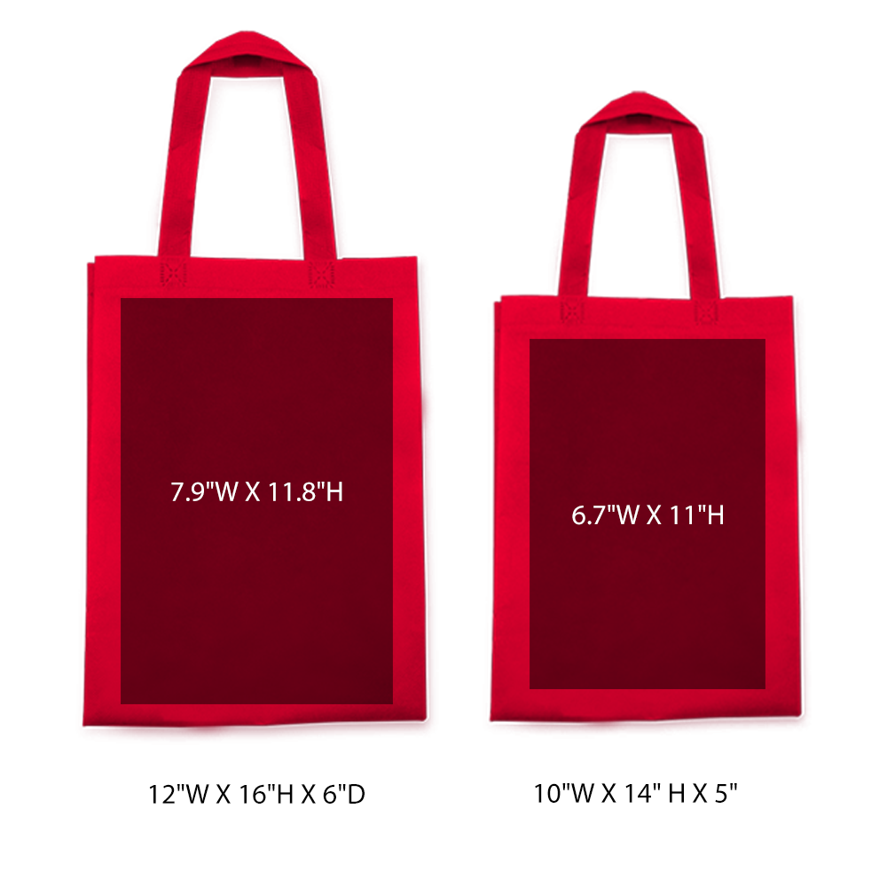 Multipurpose Non-Woven Tote Portrait Style