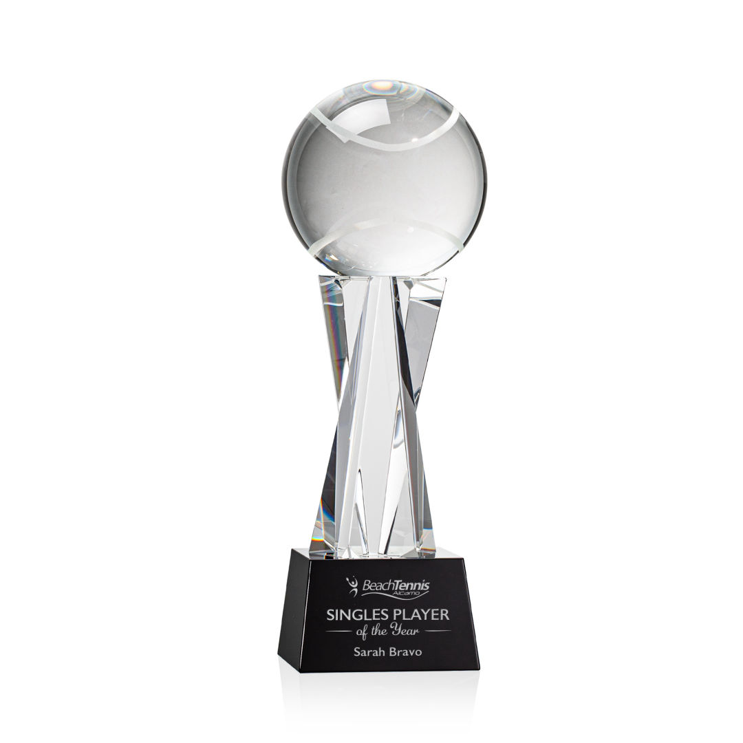 Tennis Ball Award on Grafton Base - Black 2
