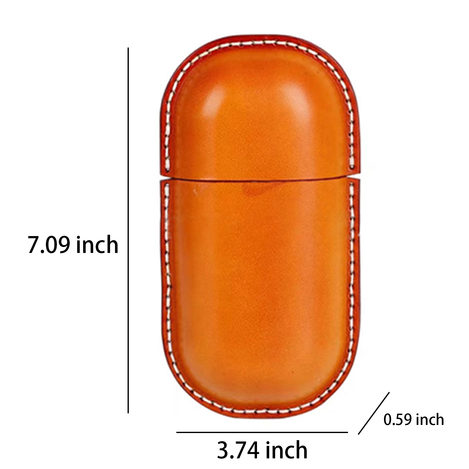 Genuine Leather Eyeglass Case 1