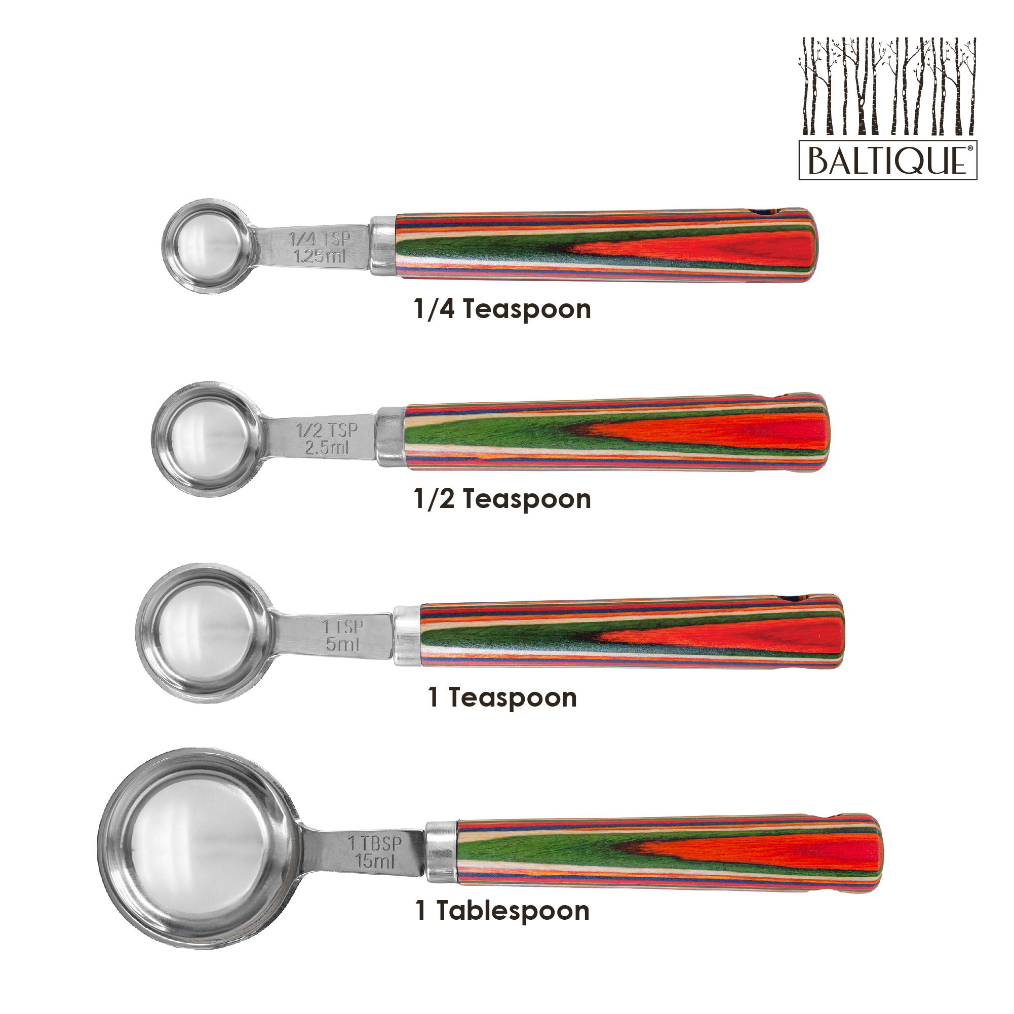 Baltique® Marrakesh Measuring Spoon Set 1