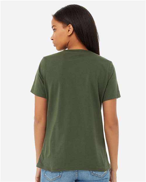 Women's Relaxed Jersey V-Neck Tee - 6405 99