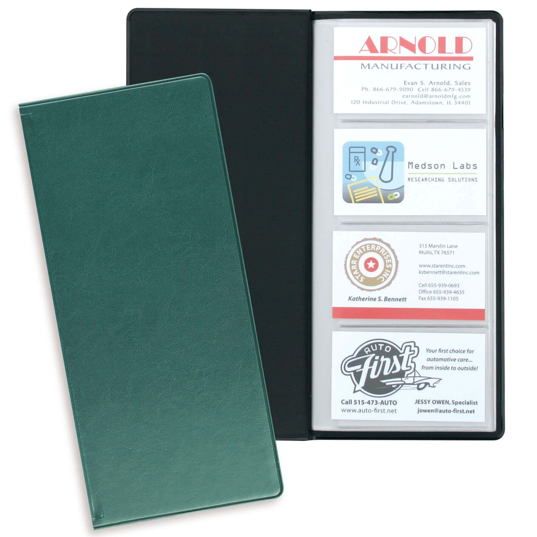 Executive Business Card Holder - 96 Cards 6