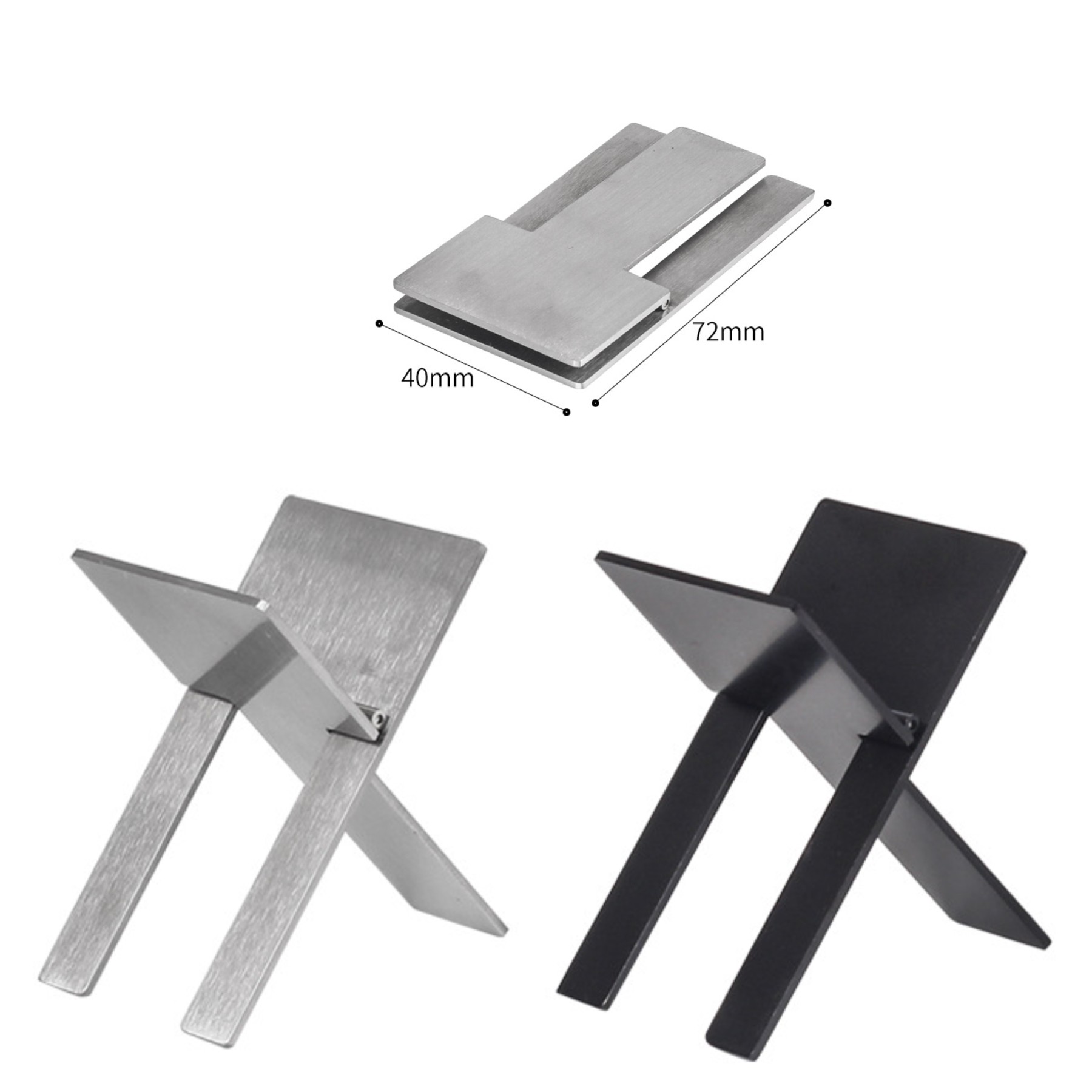 Stainless Steel Foldable Cigar Holder 2