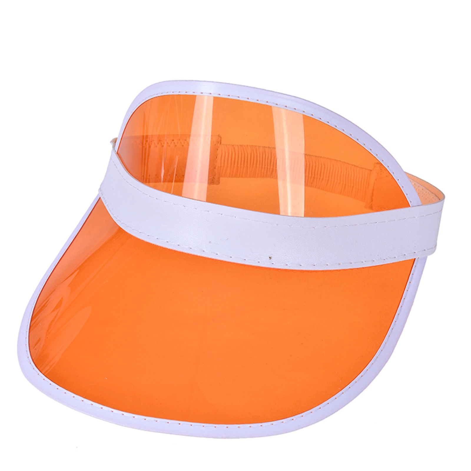 Adult Pvc Sun Visor Hat 2