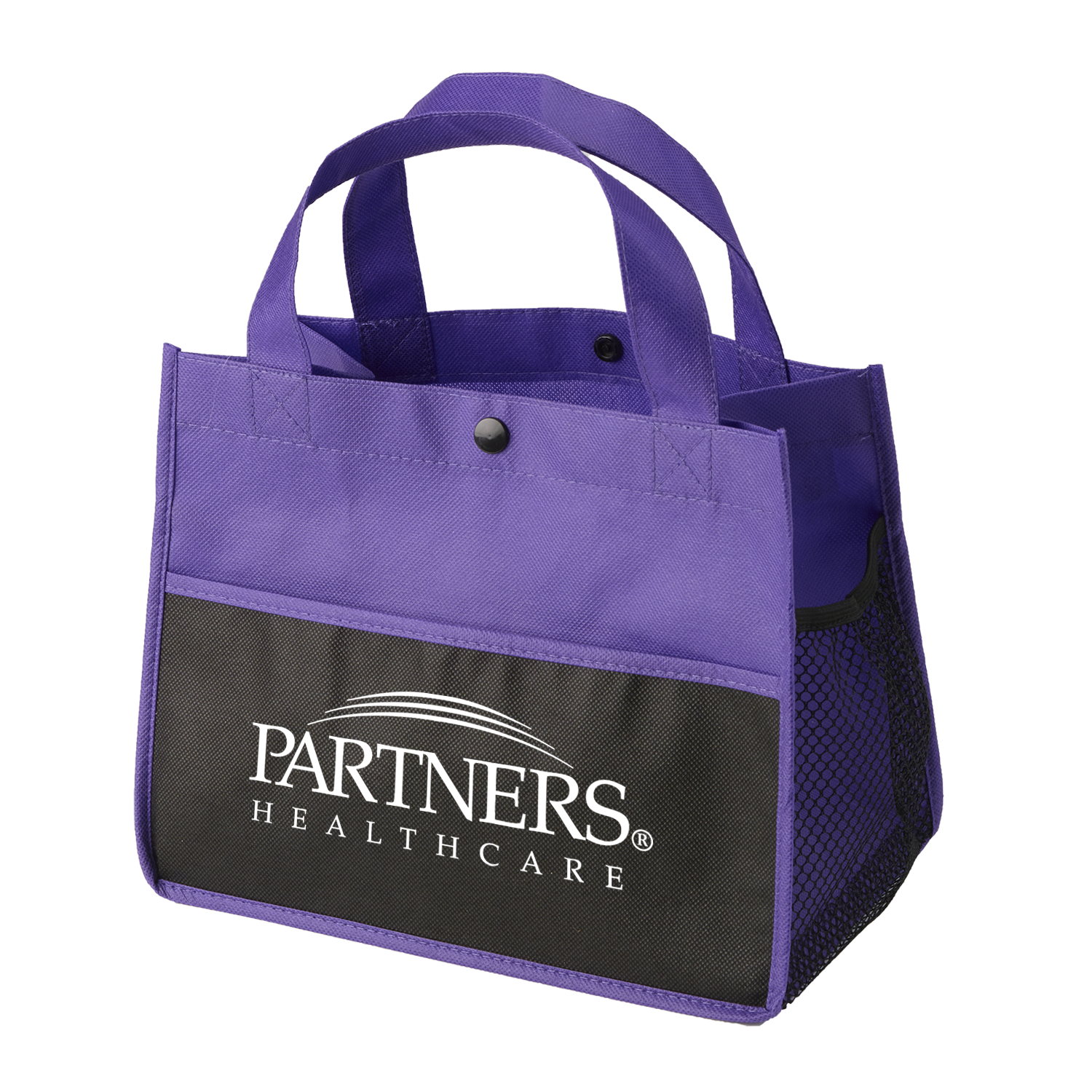 Mini Snap Non-Woven Lunch Tote Bag 6