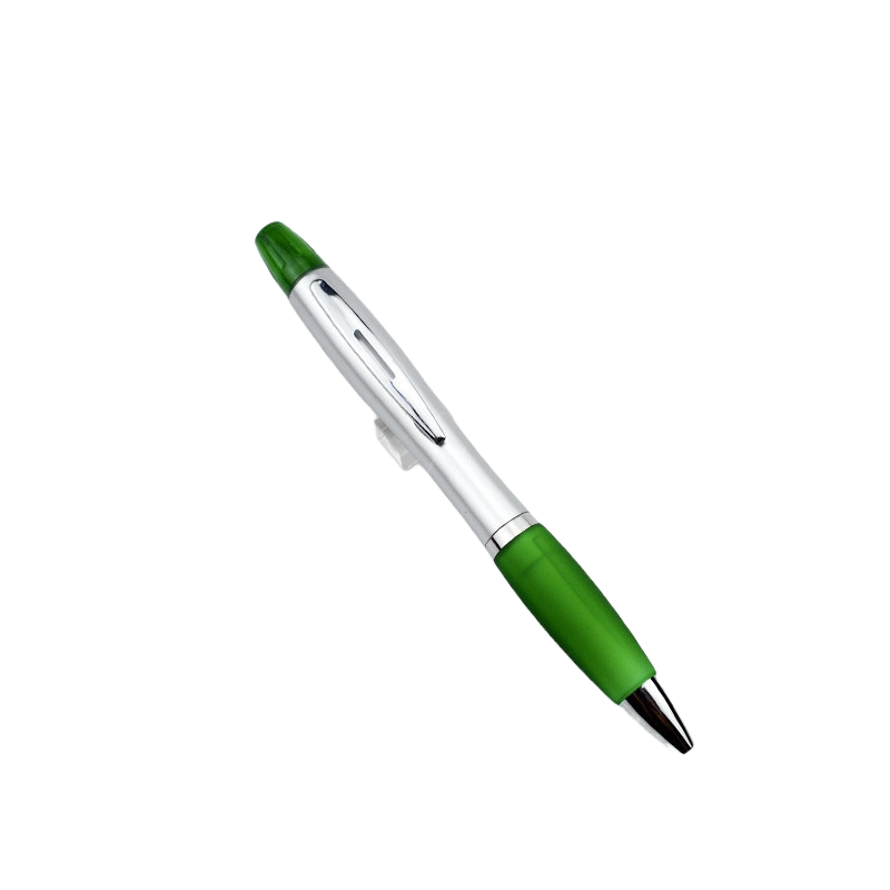 Twist-Action Ballpoint Pen W/ Highlighter 3