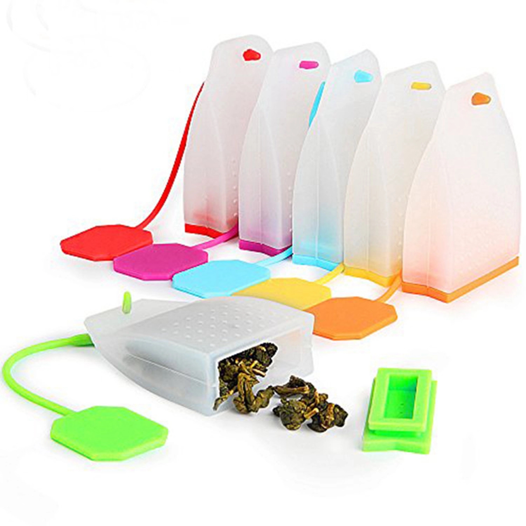 Silicone Loose Leaf Tea Filter Infuser Bag 2