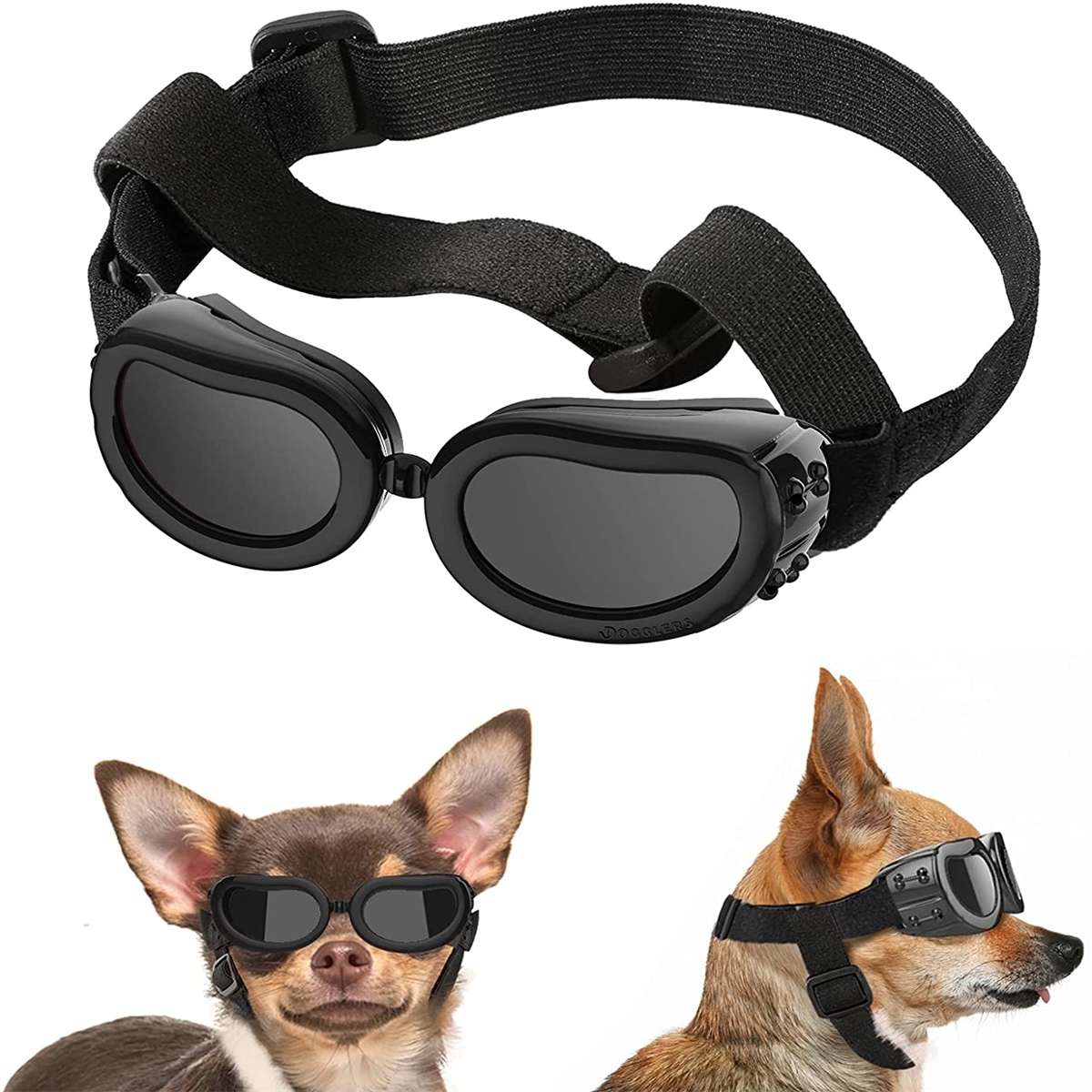 Small Dog Sunglasses Uv Protection Goggles 3