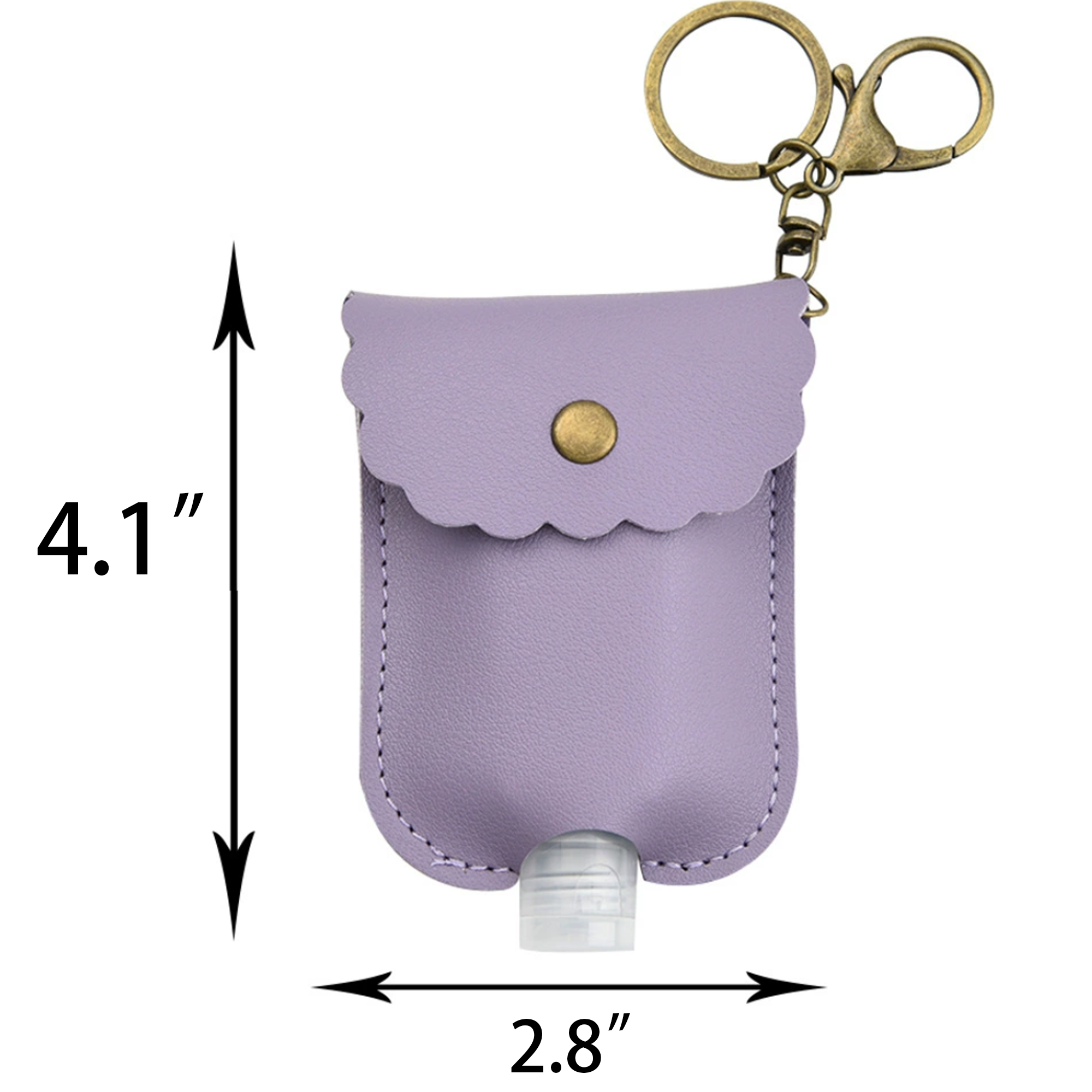 Empty Portable Bottle Keychain 3